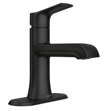 Moen Liso Bathroom Sink Faucet, Matte Black