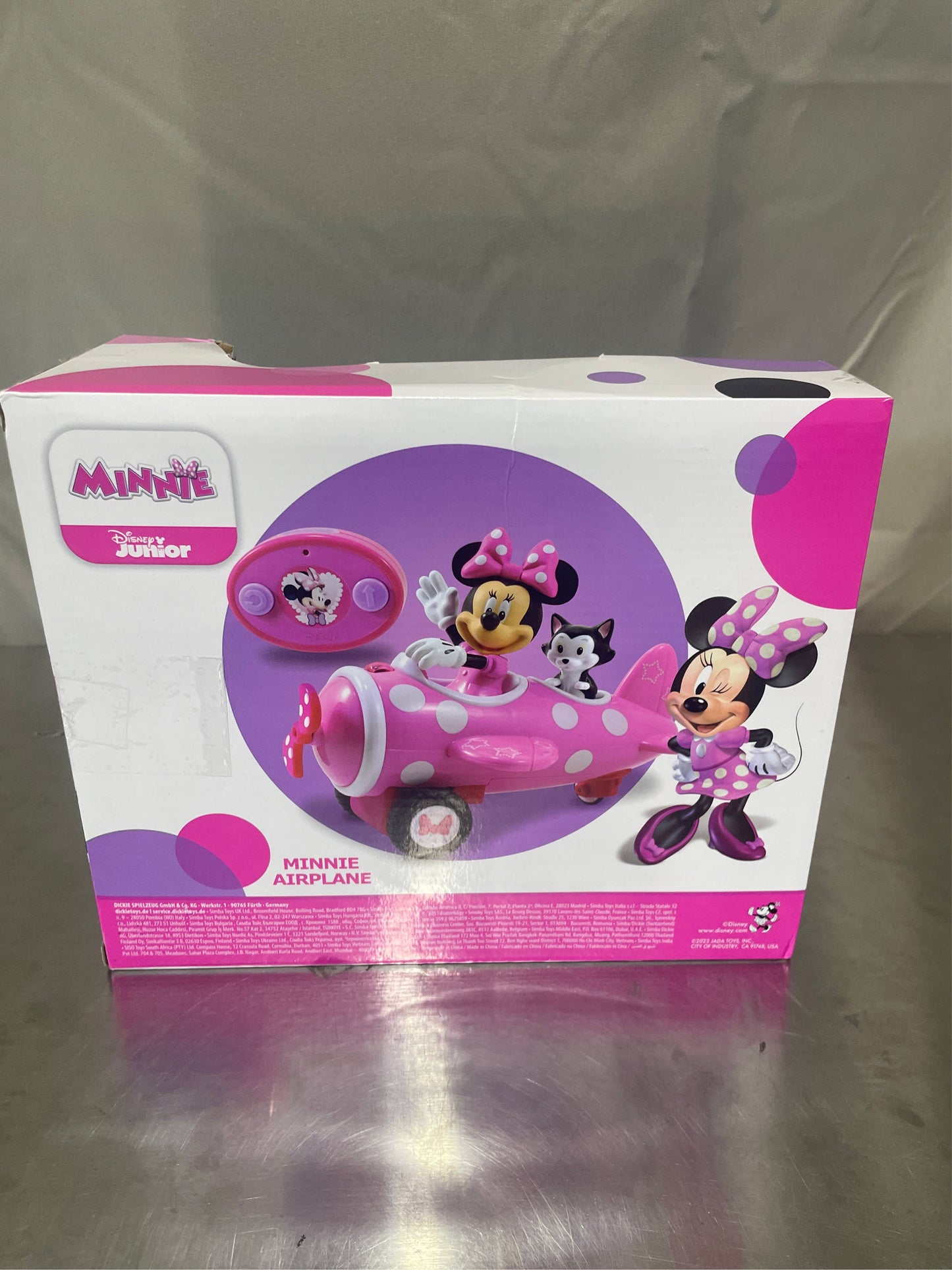Jada Toys Disney Jr. Minnie Mouse RC Airplane