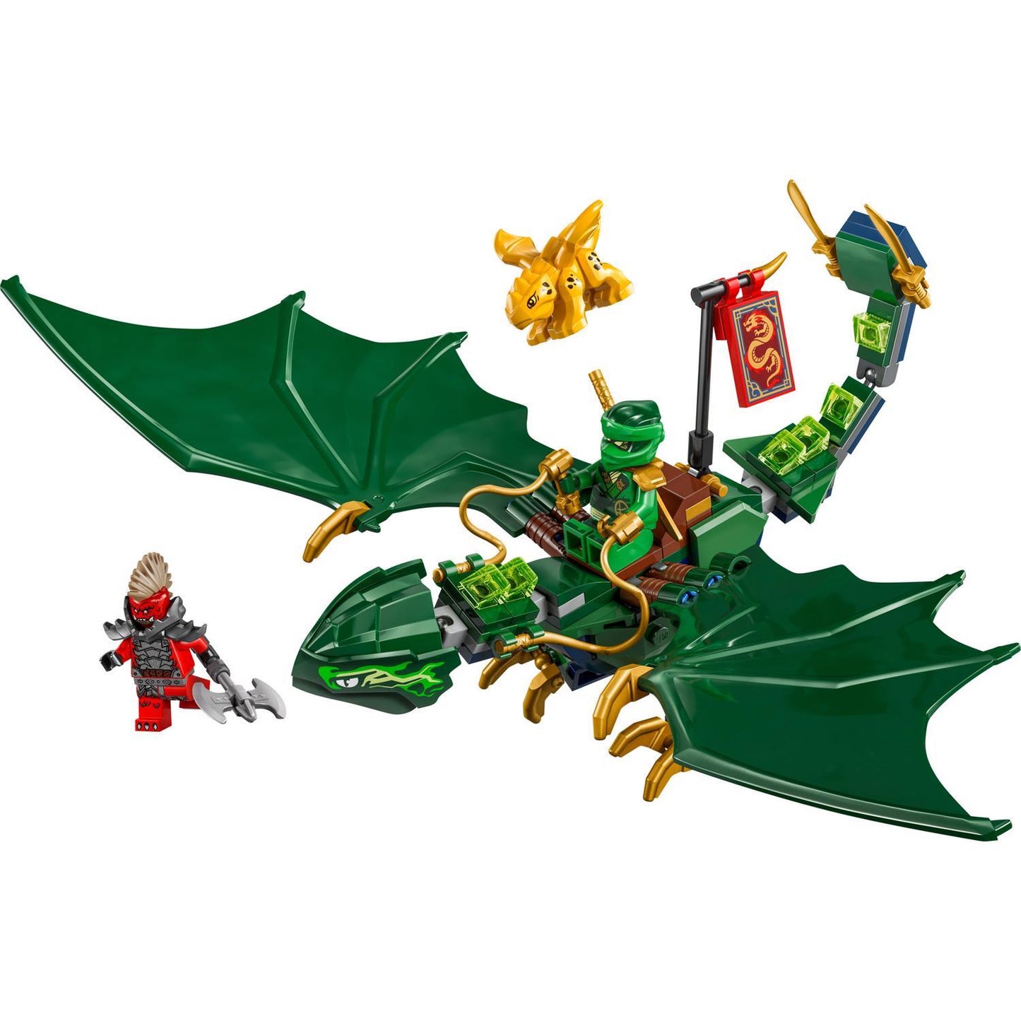 LEGO Ninjago Lloyd's Green Forest Dragon Toy