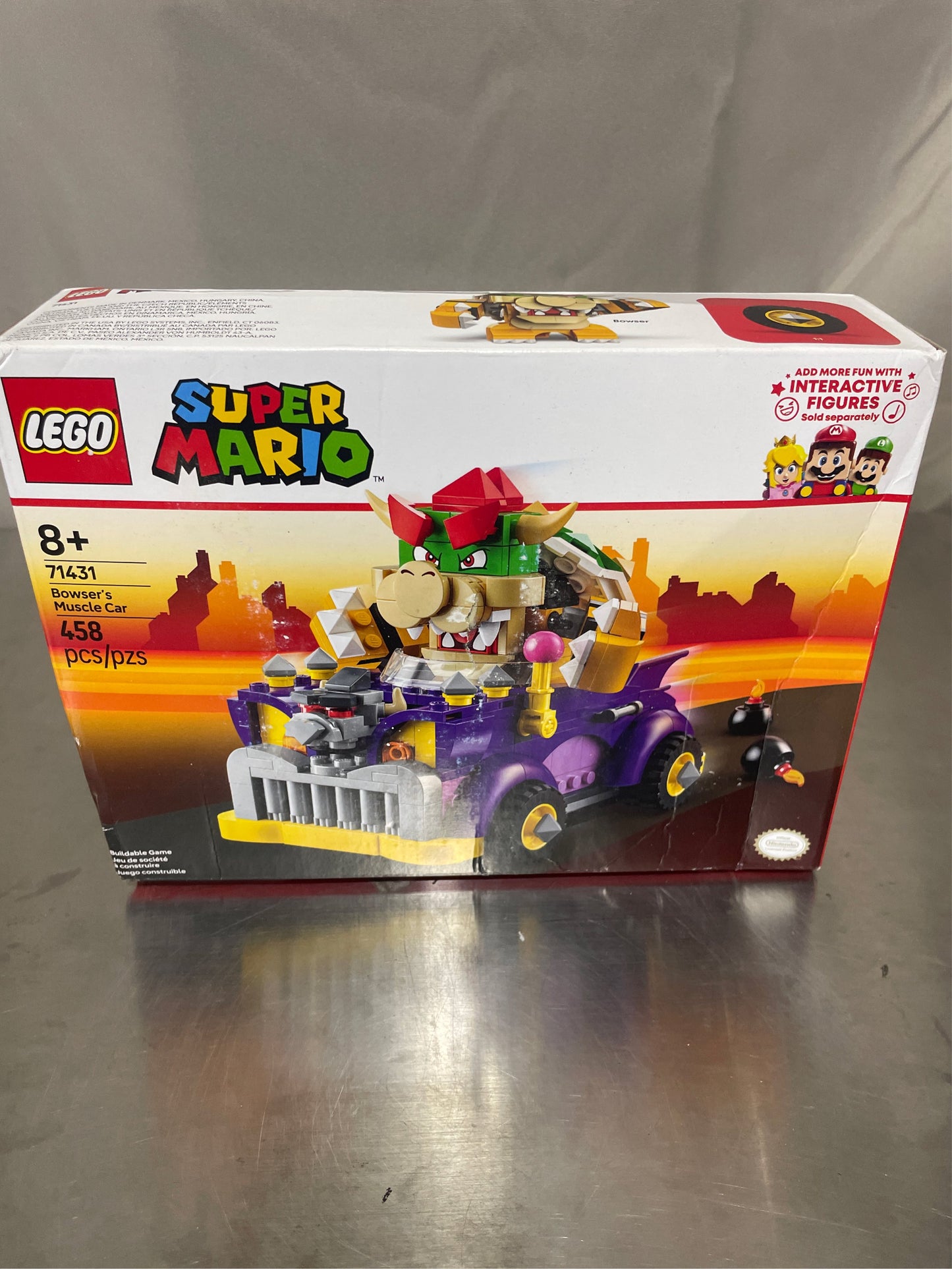 LEGO Mario Bowser’s Muscle Car Set 71431