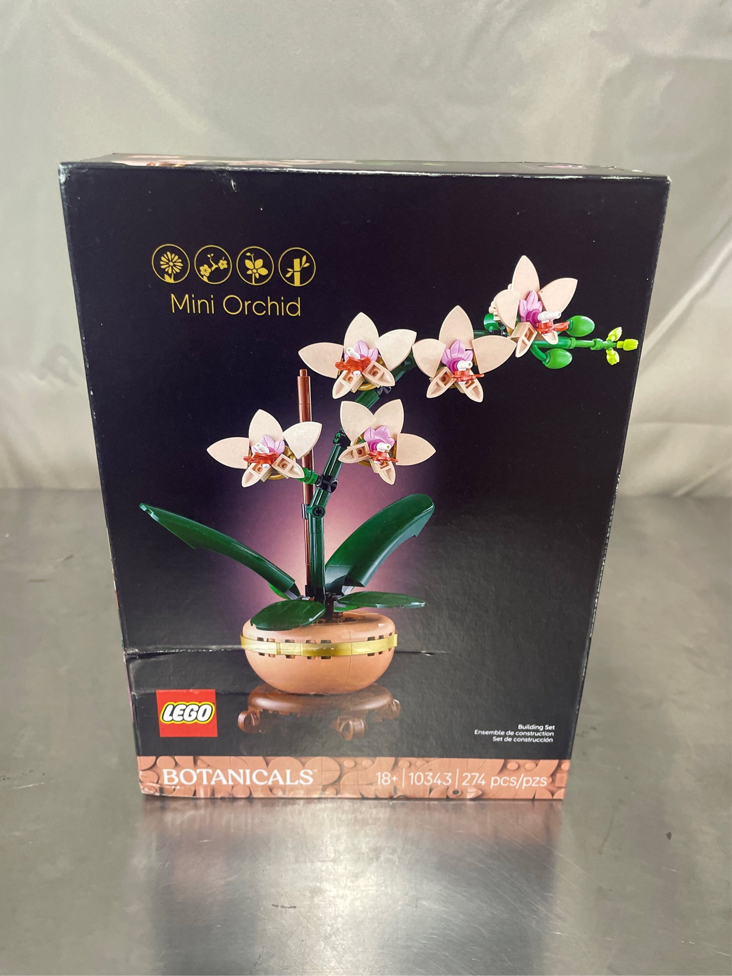 LEGO Botanicals Mini Orchid Building Set Multi