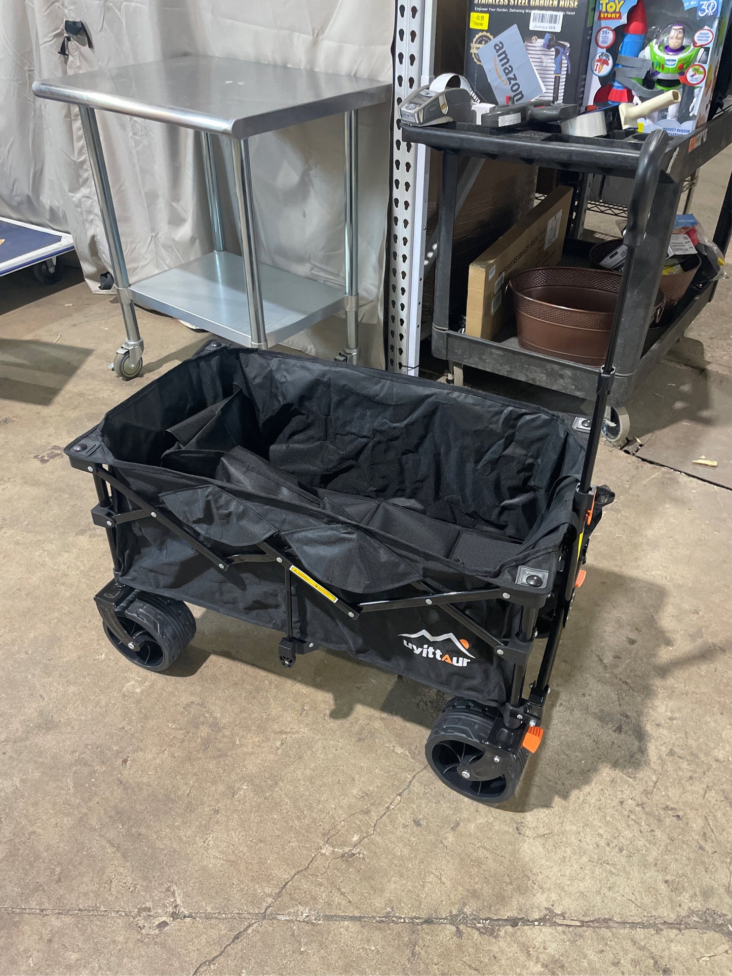 Collapsible Wagon Cart Heavy Duty Foldable