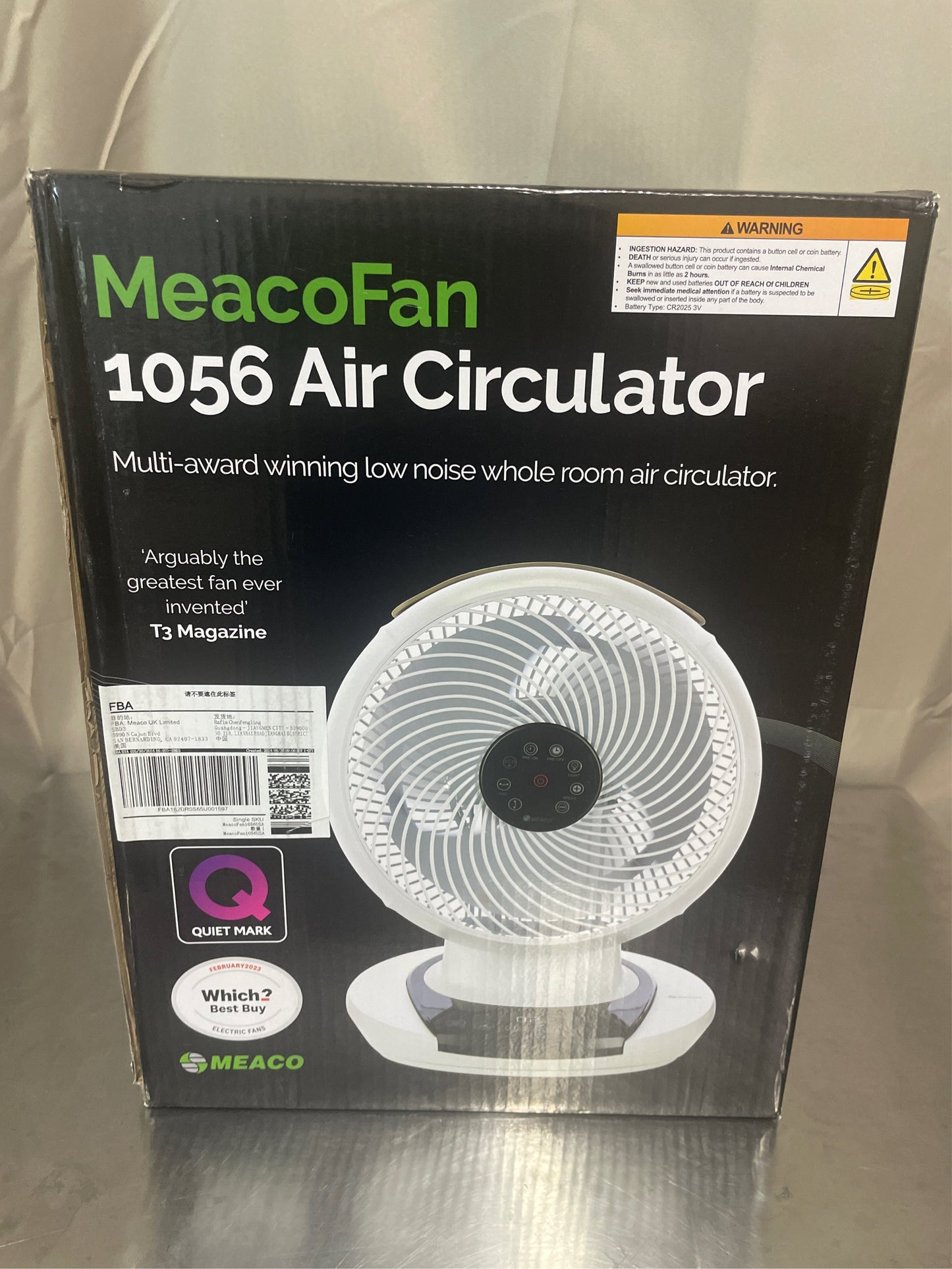MeacoFan 1056 Air Circulator Desk Cooling Fan