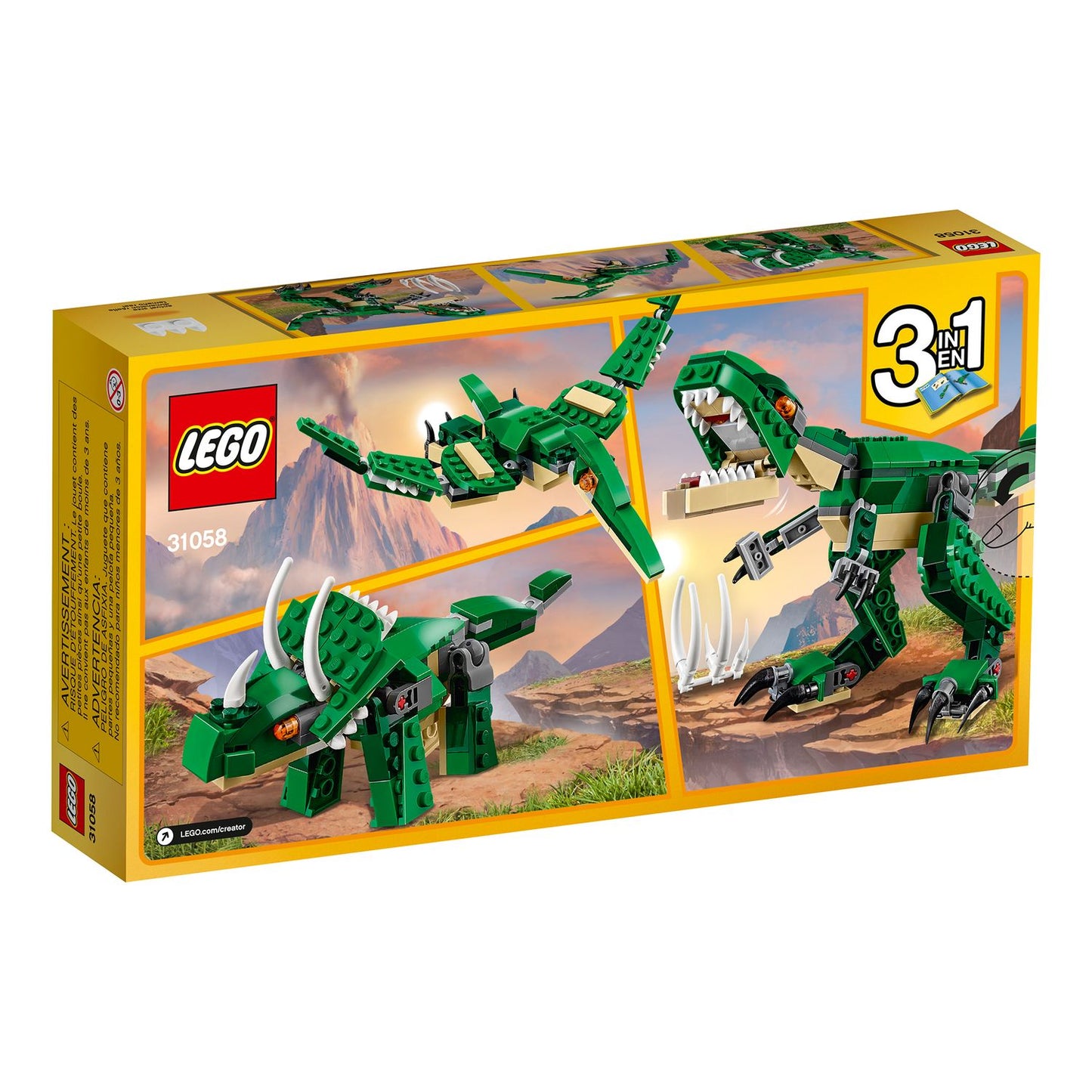 LEGO Creator Mighty Dinosaurs 31058 LEGO Set