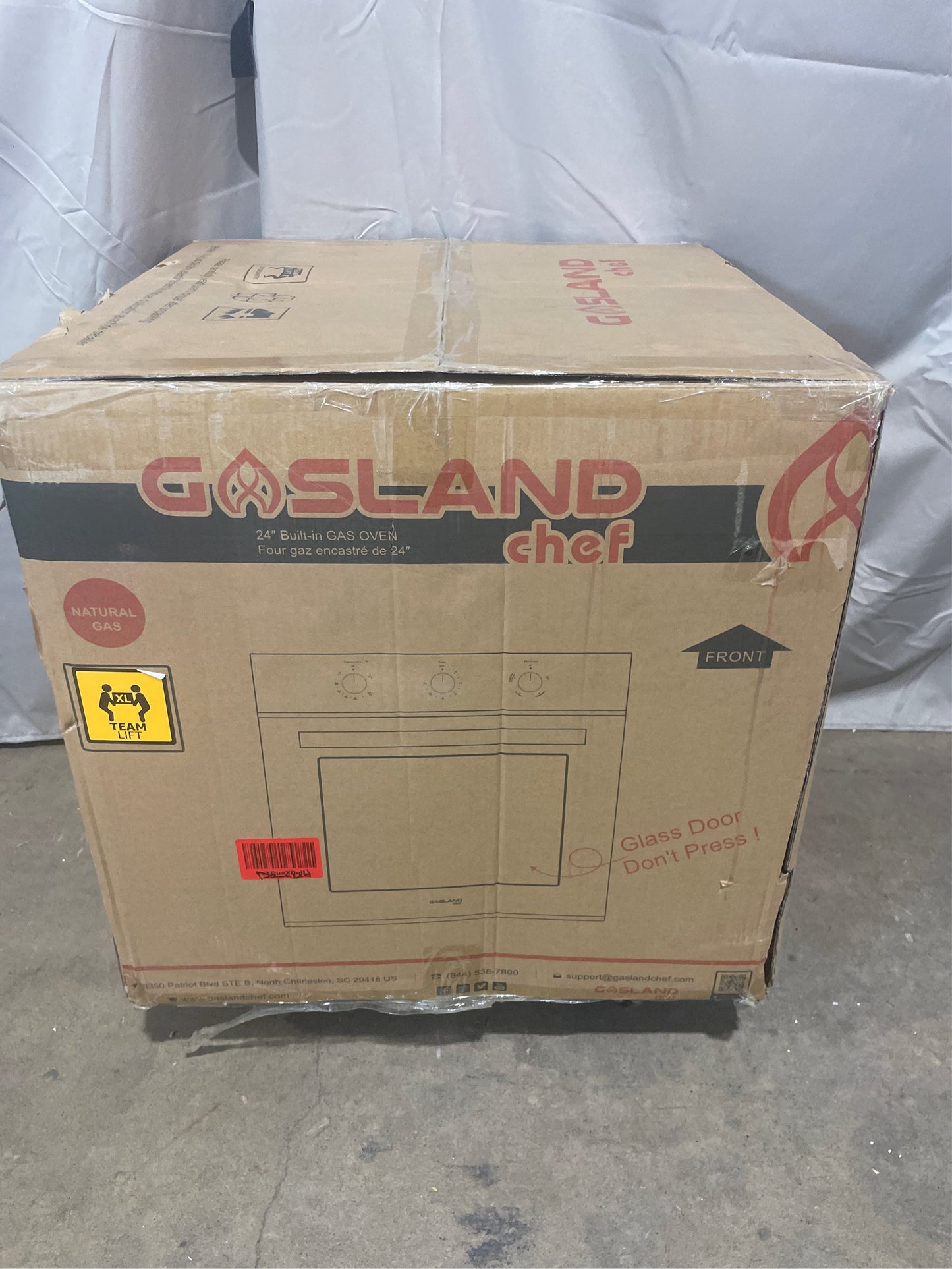 24" Built-in Natural Gas Wall Oven