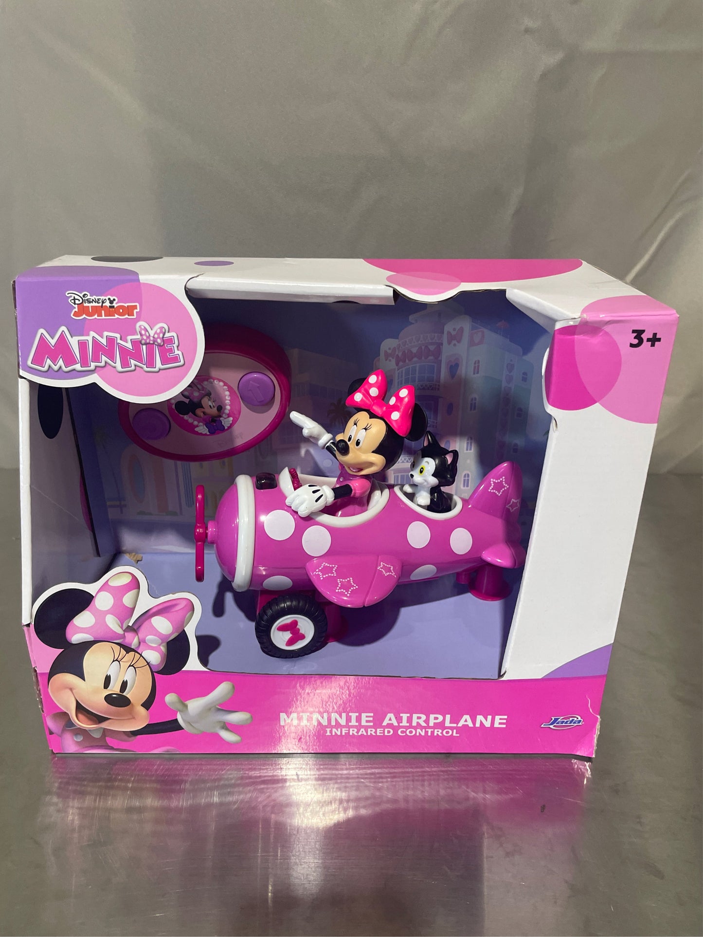 Jada Toys Disney Jr. Minnie Mouse RC Airplane