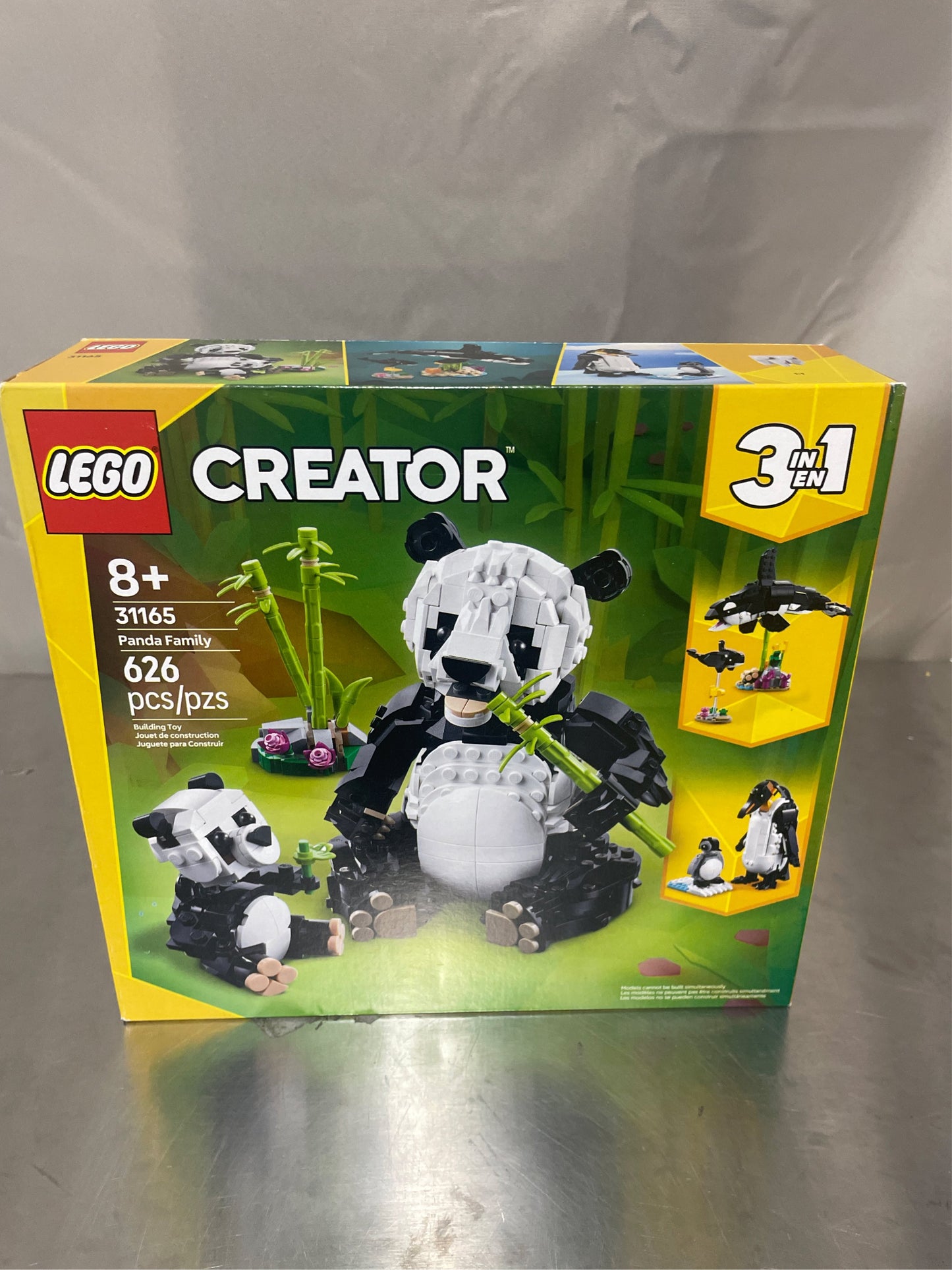 LEGO 3in1 Panda Family Building Toy 31165