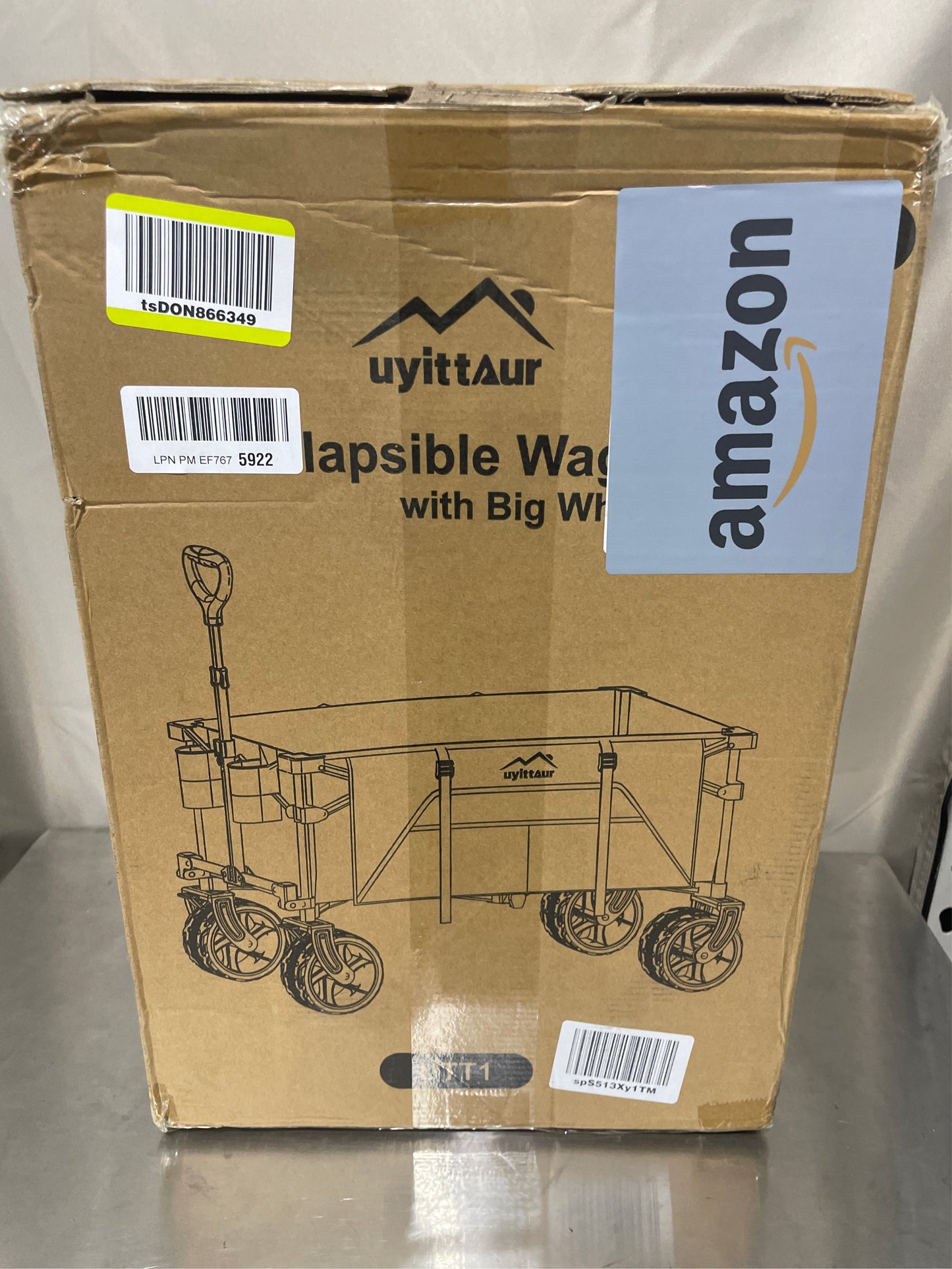 Collapsible Wagon Cart Heavy Duty Foldable
