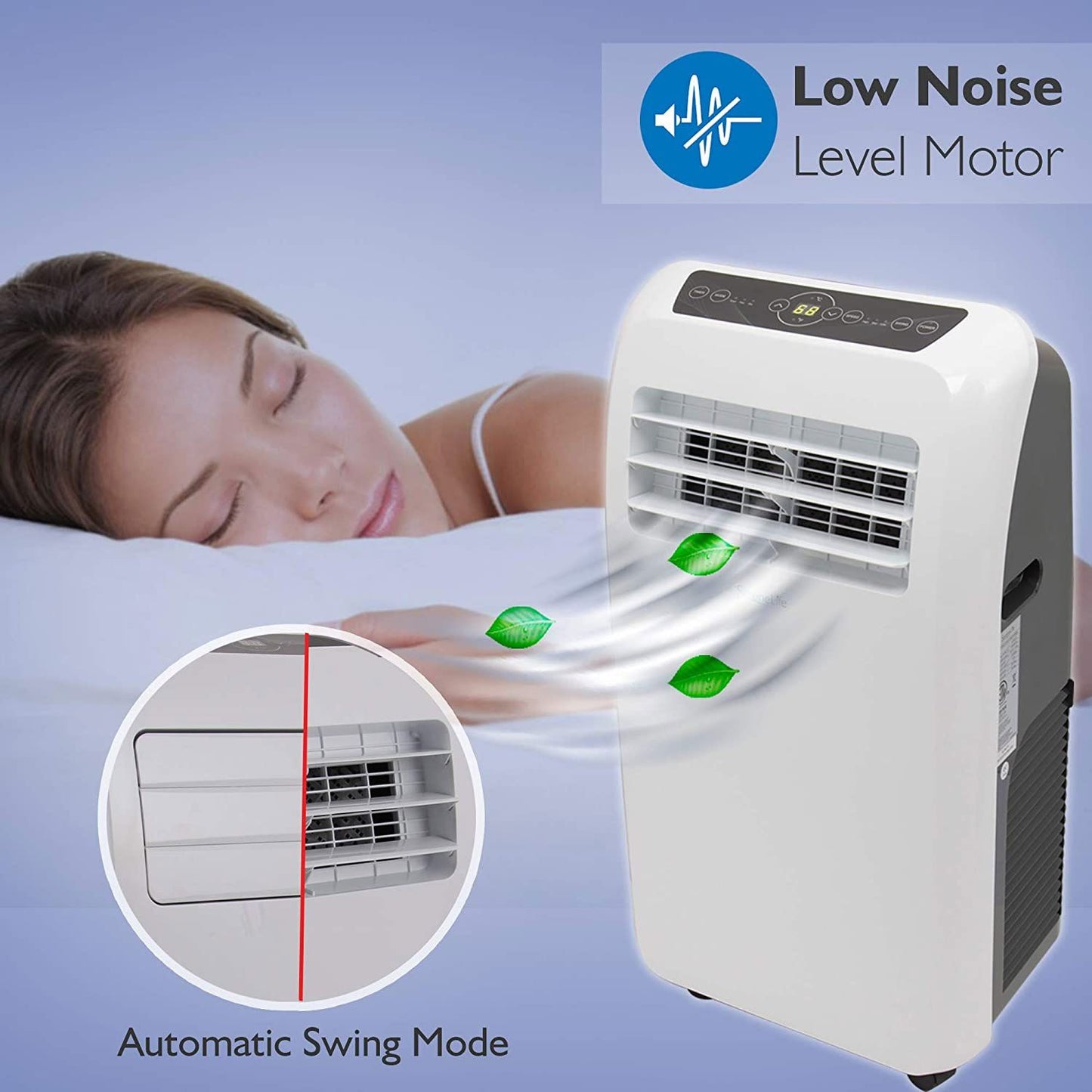 SereneLife 325 Sq Ft 10000 BTU AC/Heater