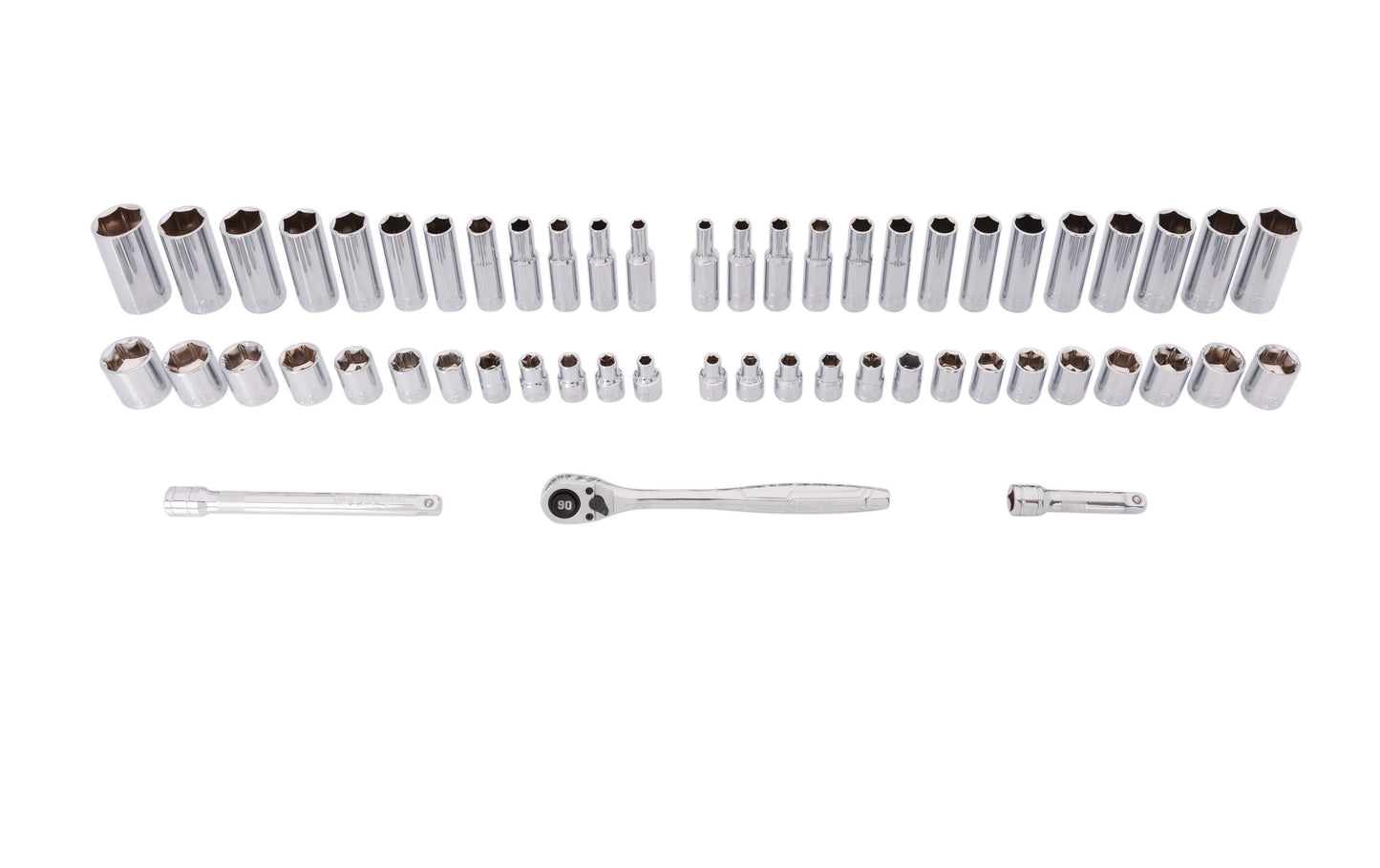 Kobalt 55-Piece SAE/Metric Tool Set w/Case