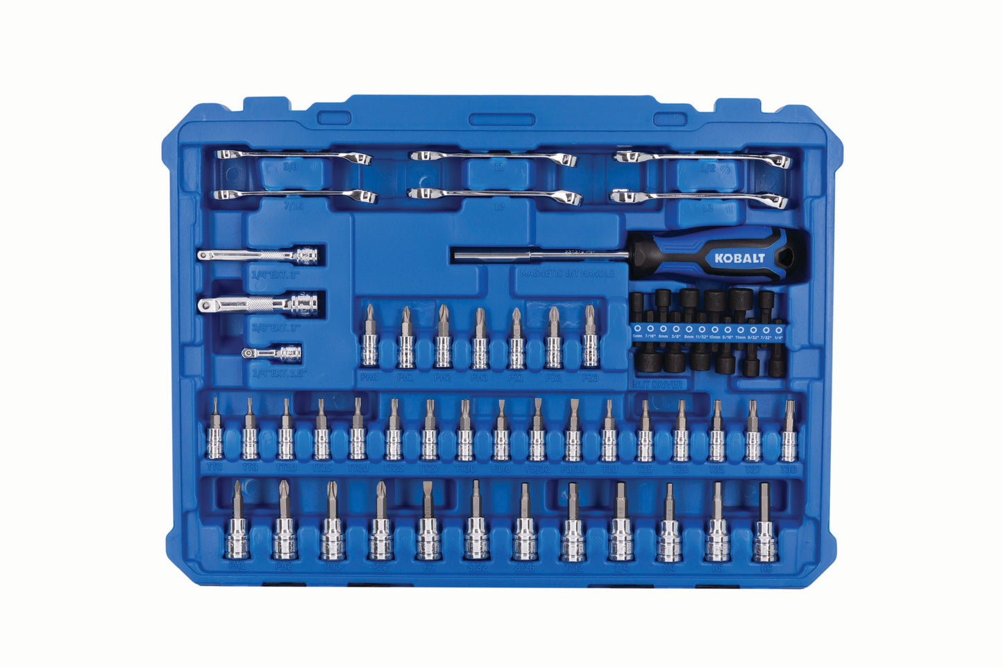 Kobalt 297-Piece SAE/Metric Tool Set Case