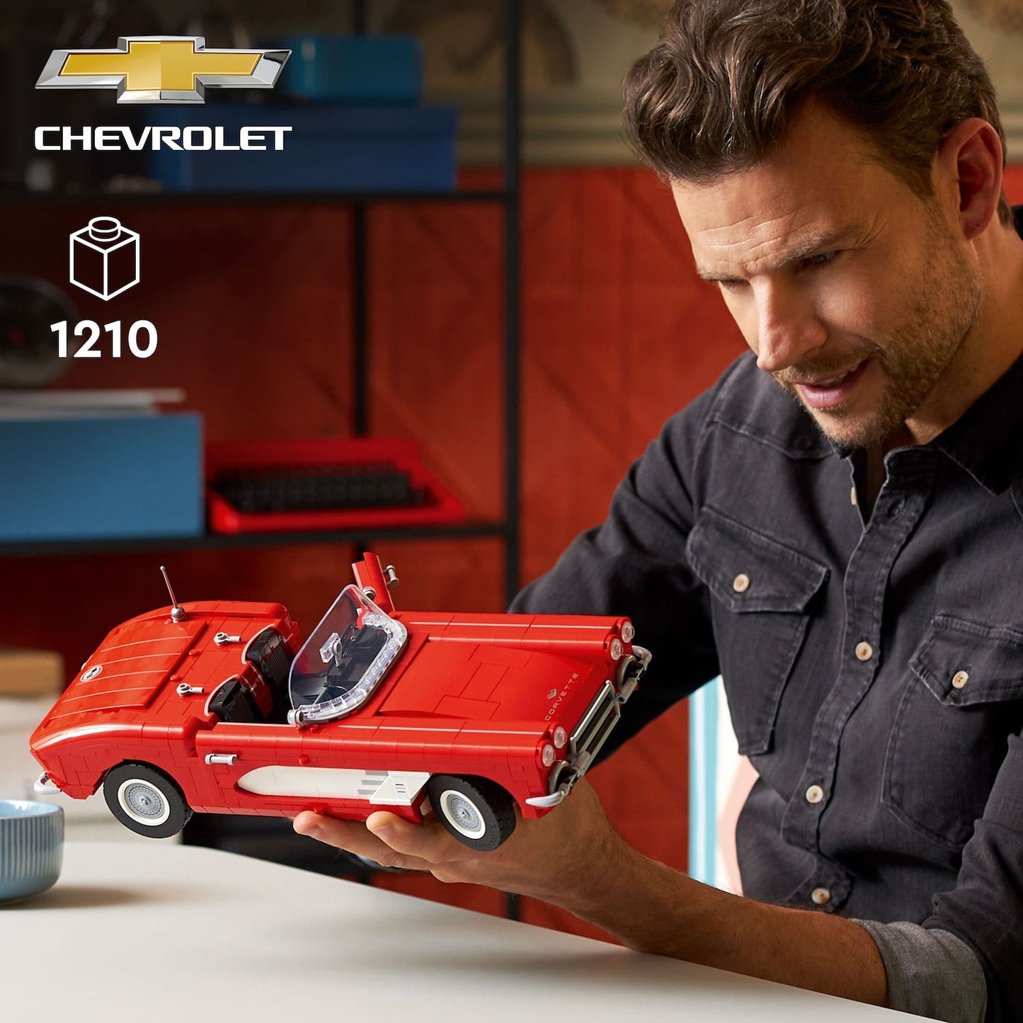 LEGO Icons Corvette Classic Car Kit 10321