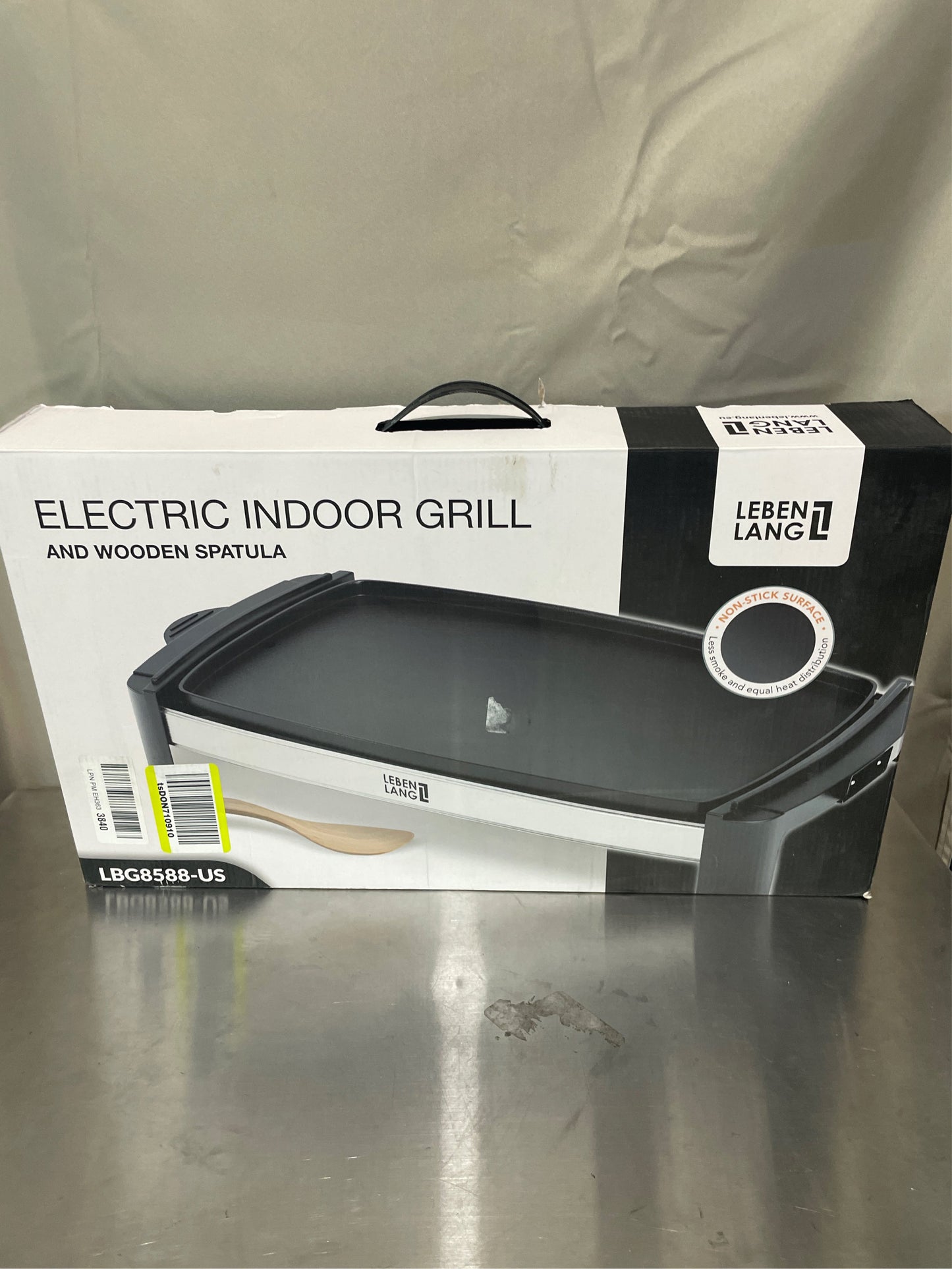 18" Large Electric Griddle Grill - Nonstick