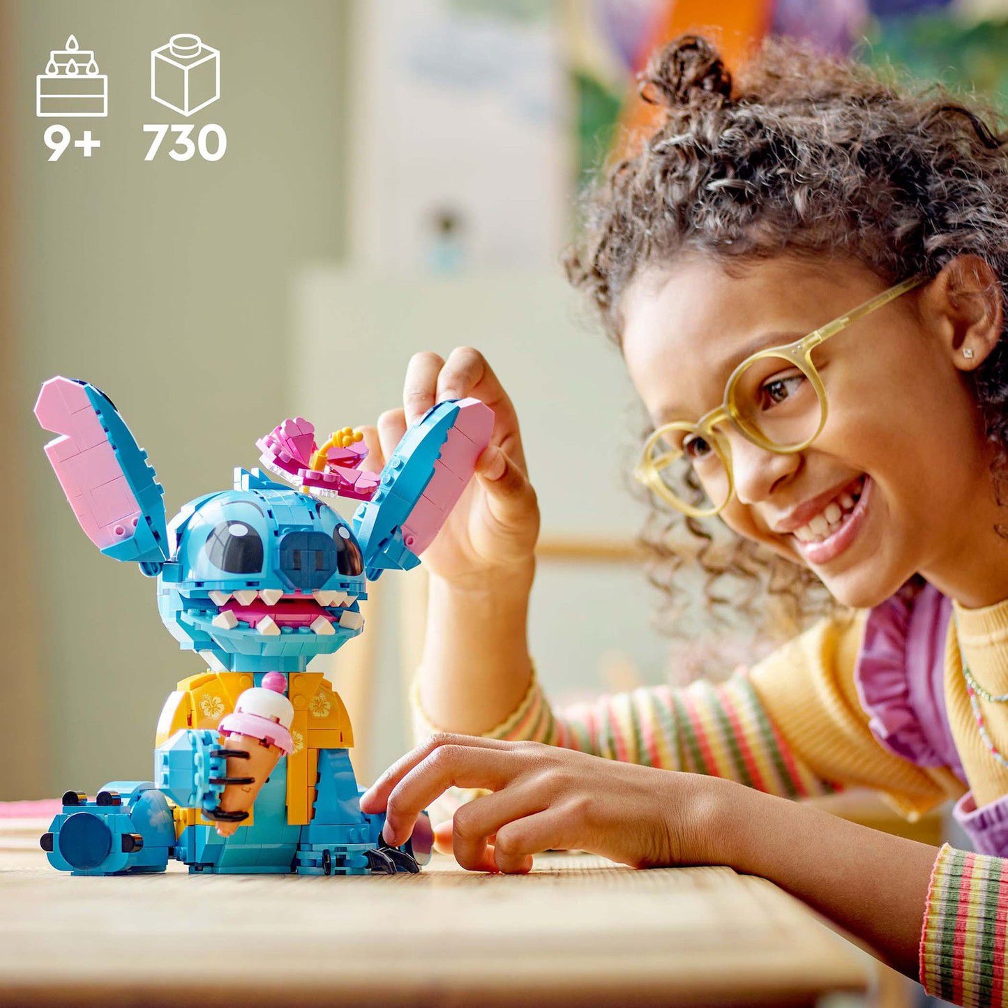LEGO Disney Stitch Kit, 730 Pieces