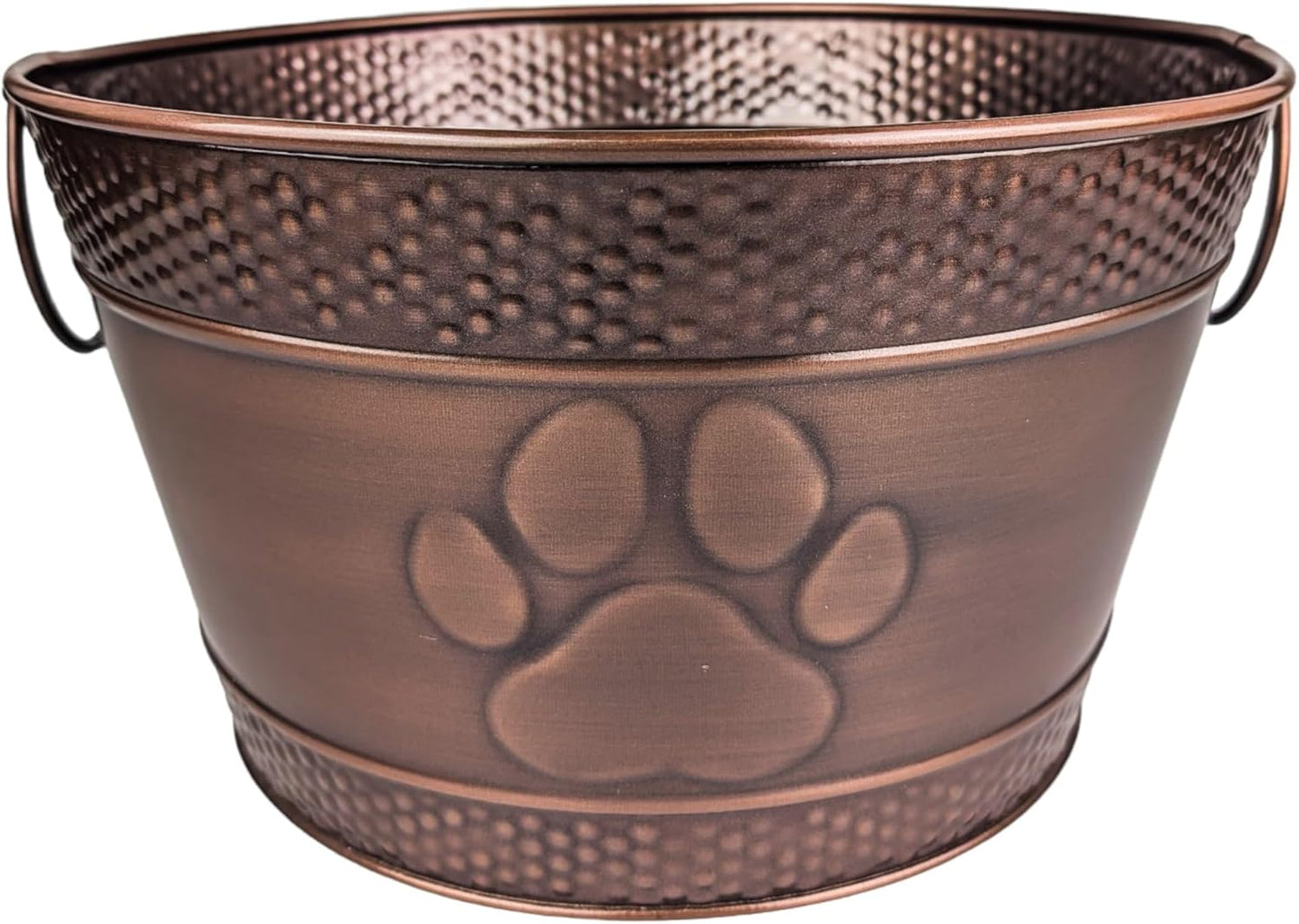 Metal Indestructible Dog Toy Bin - Lead-Free