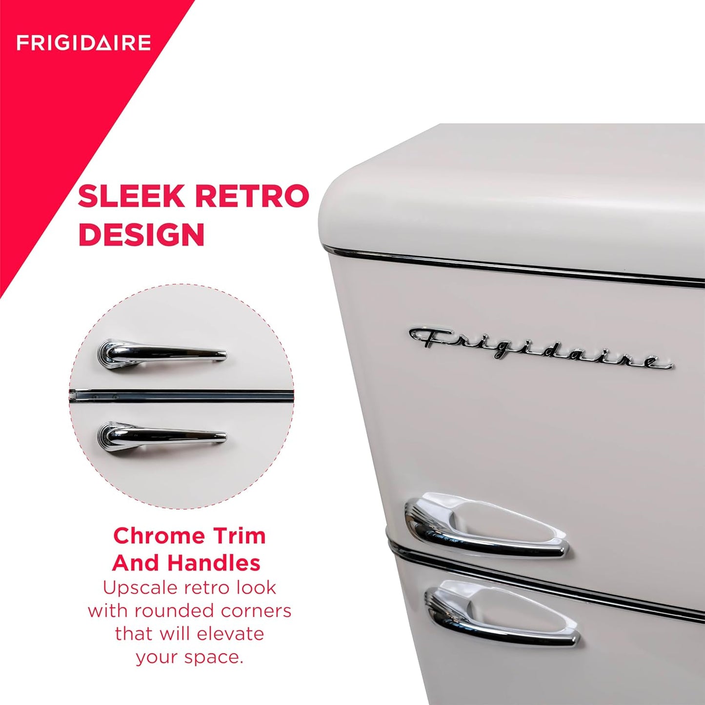Frigidaire EFR756, Retro Refrigerator, 7.5 cu ft