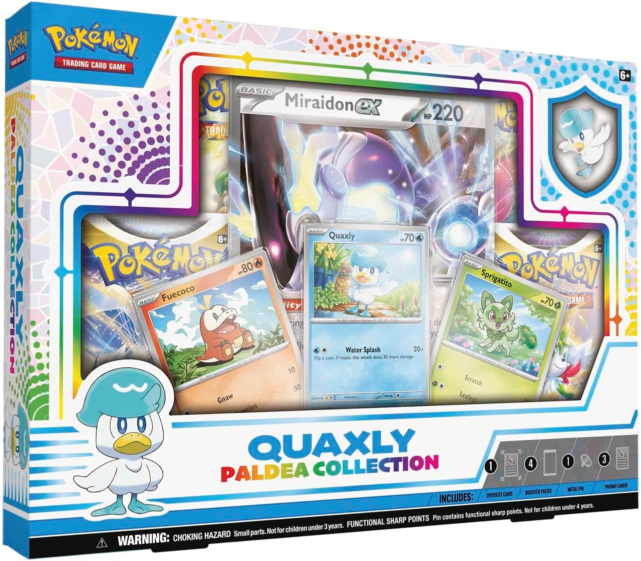 Pokemon TCG: Paldea Pin Collection - Quaxly …