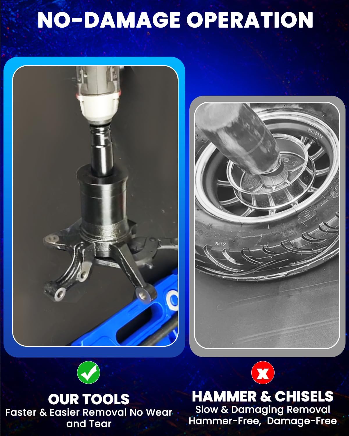SIXIWANZI 24pc Wheel Bearing Press Kit