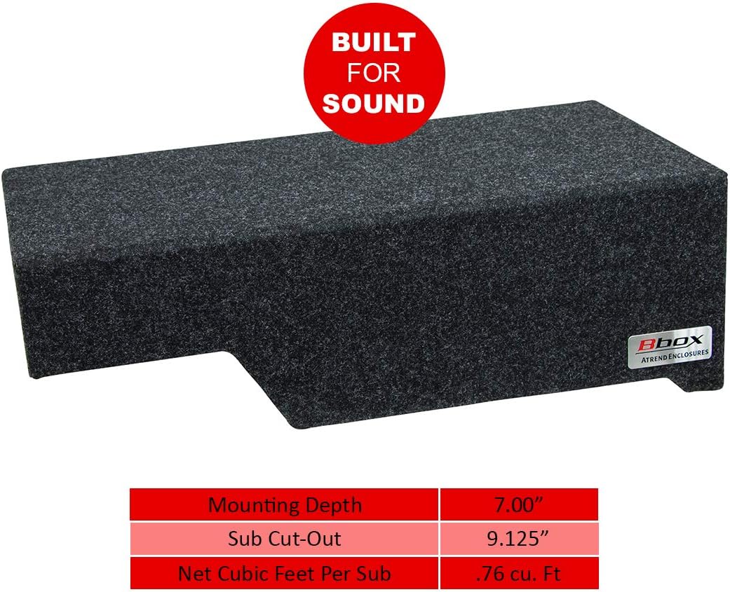 Bbox 10" Subwoofer Box, Ford F150