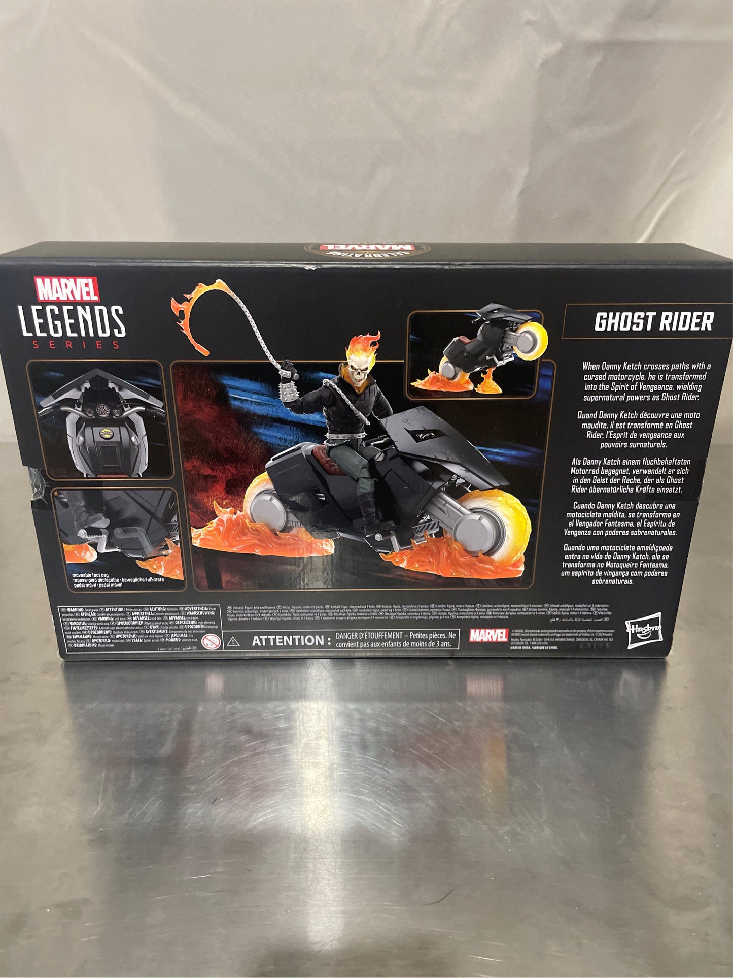 Marvel Legends Ghost Rider Figure & Vehicle