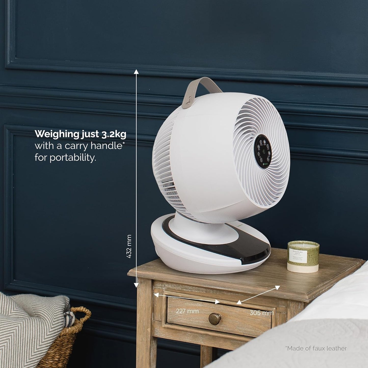 MeacoFan 1056 Air Circulator Desk Cooling Fan
