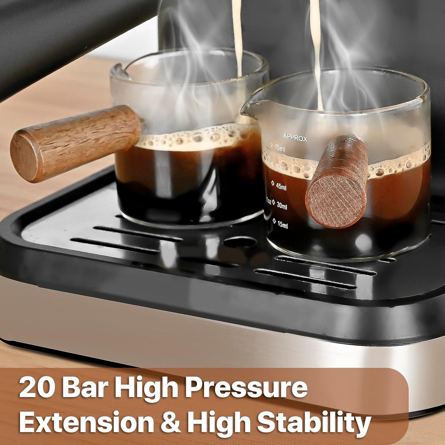 Compact Espresso Machine for Home or Office