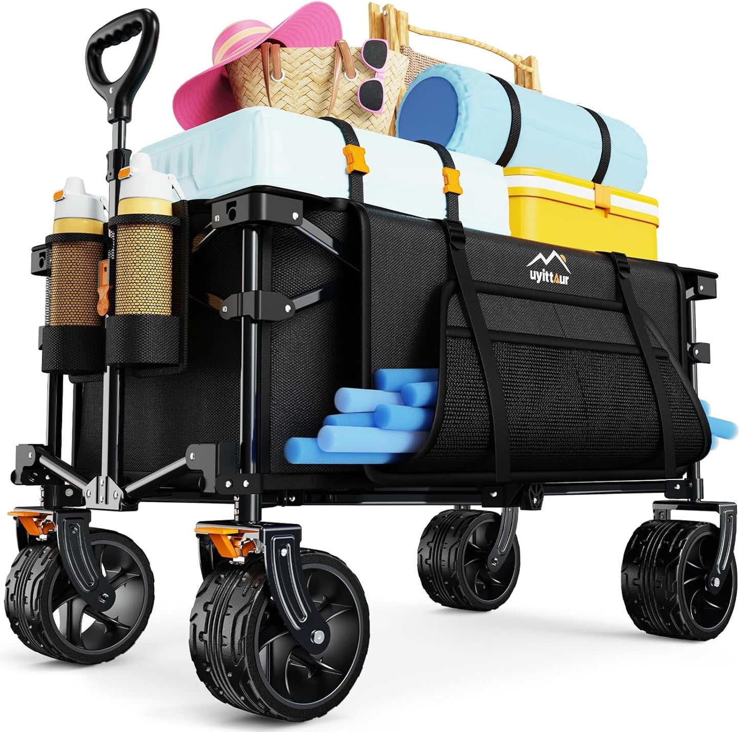 Collapsible Wagon Cart Heavy Duty Foldable