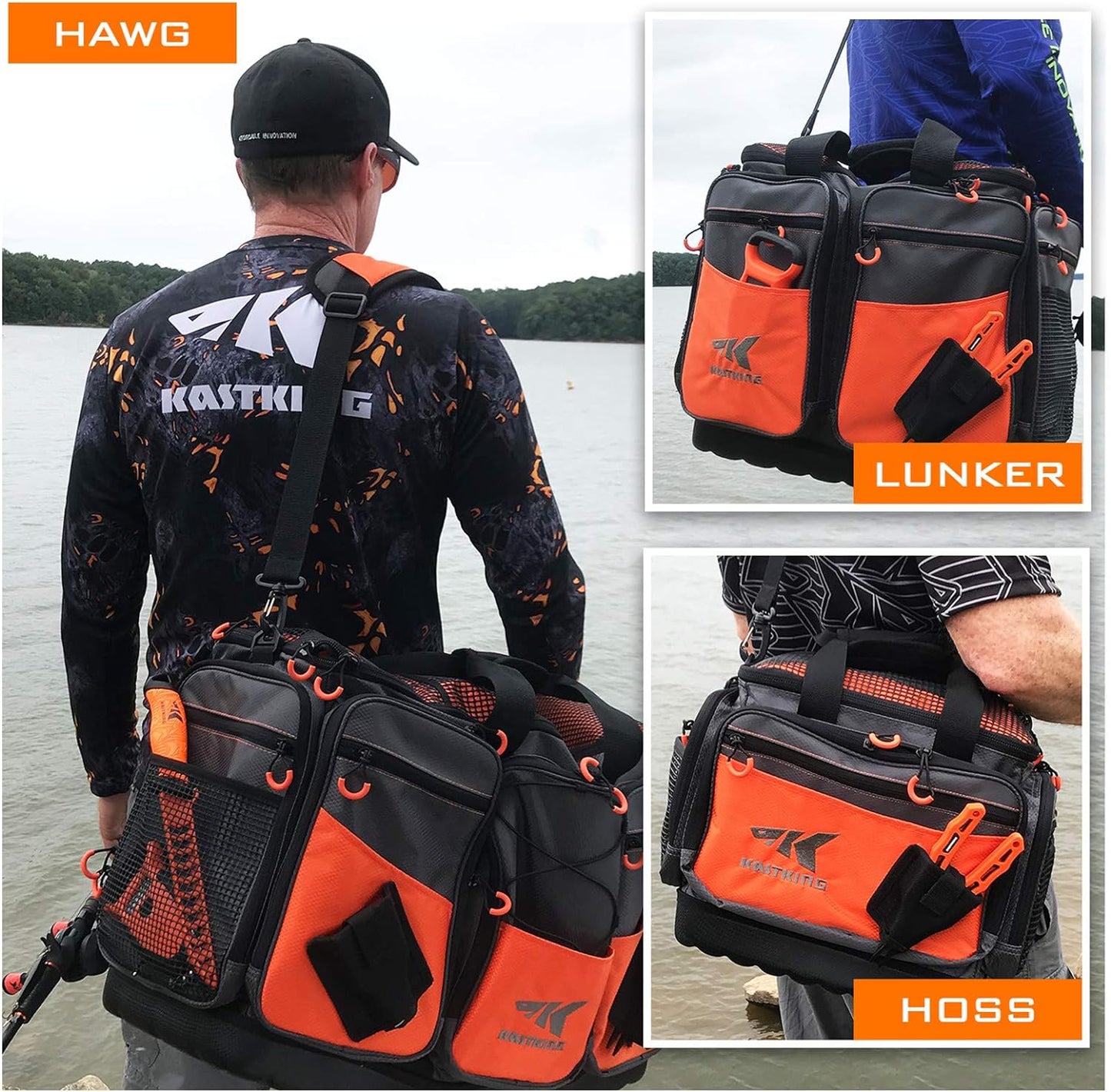 KastKing Saltwater Resistant Tackle Bags