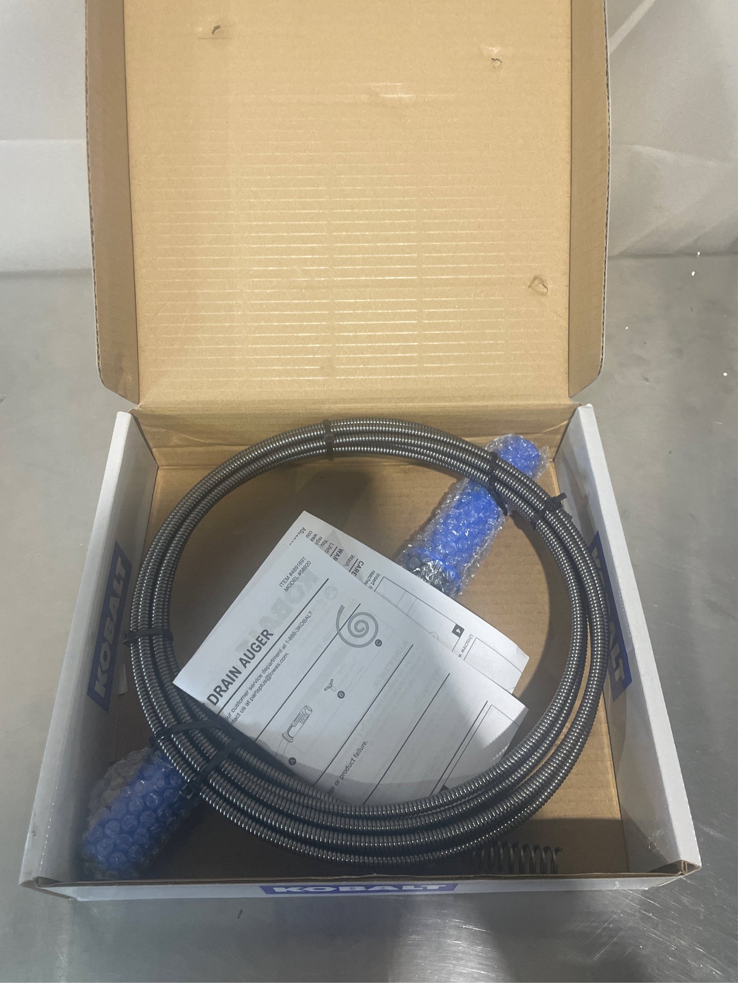Kobalt 1/4-in x 15-ft Wire Hand Auger