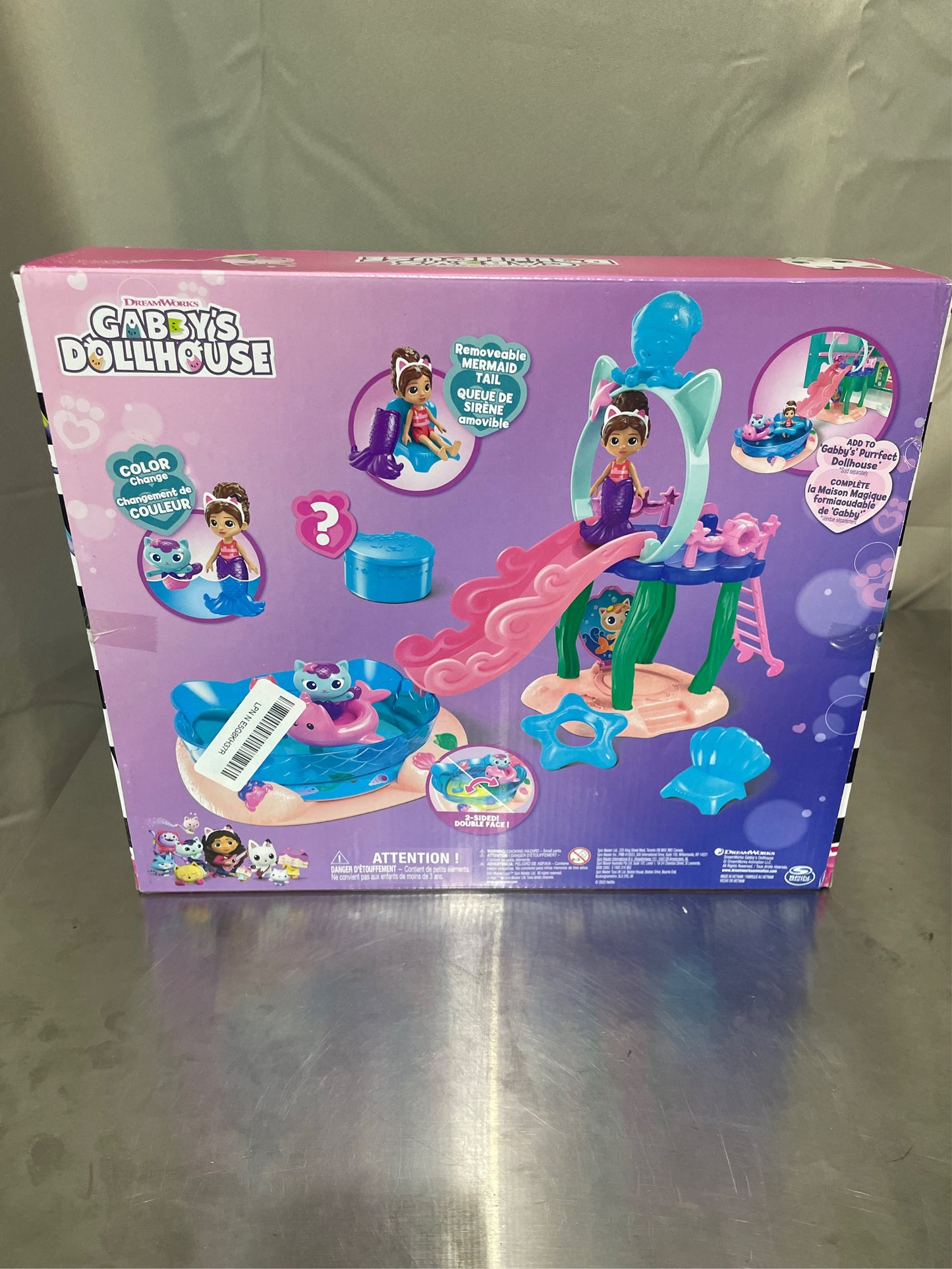 Gabby's Dollhouse Pool Playset