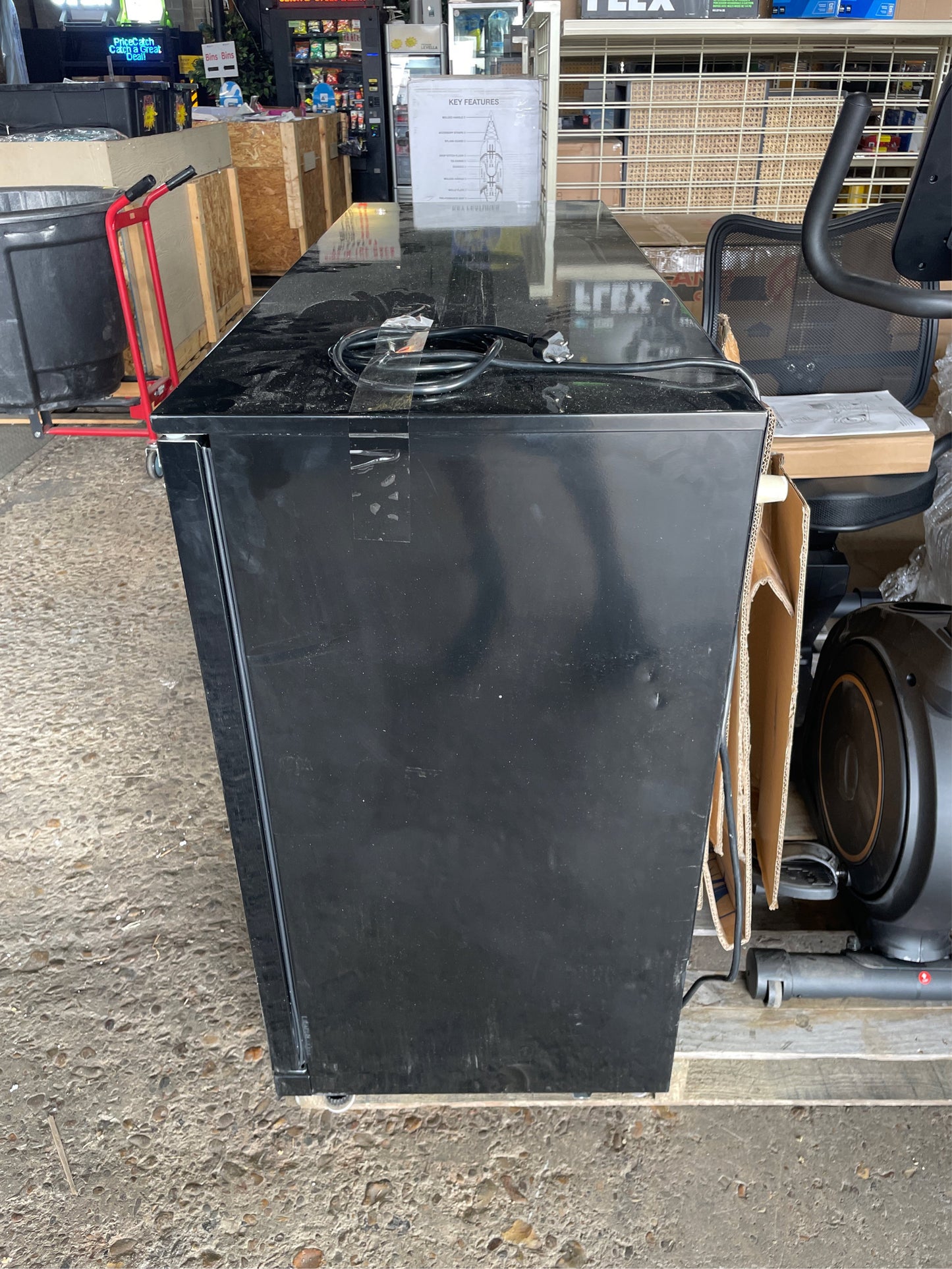 Beverage Refrigerator 12 Cu Ft 3 Glass Door