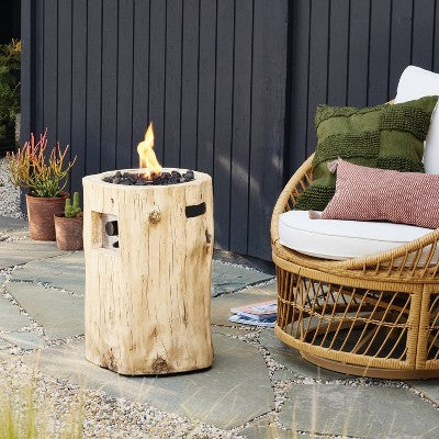 Weathered Large LP Fire Column - Threshold™