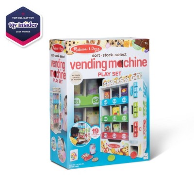 Melissa & Doug Wooden Vending Machine Set