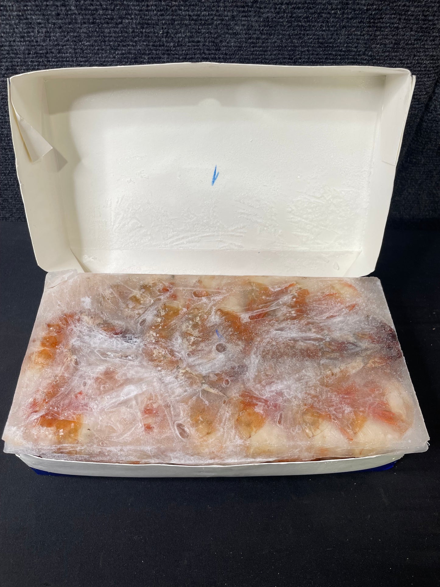 5 lbs - U12 Shell on, Block, Brown Shrimp