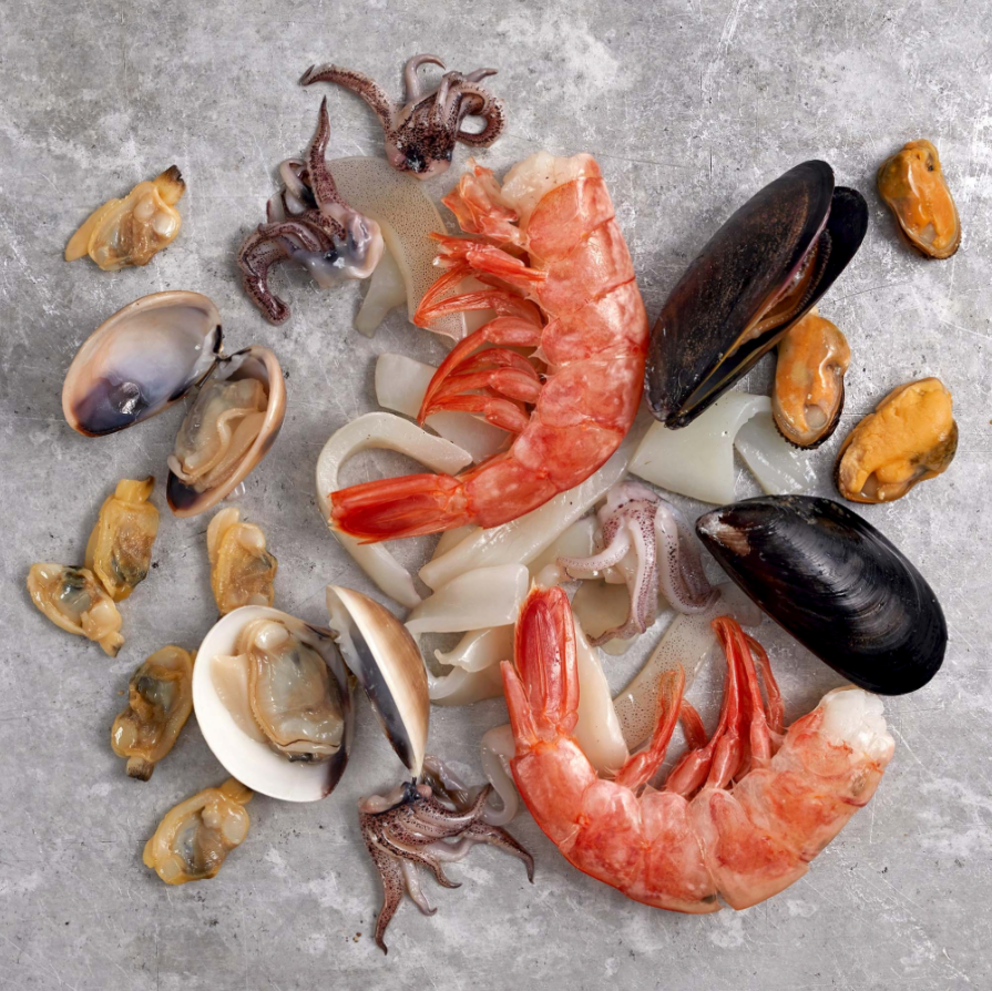 1 lb bag - Seafood Mix