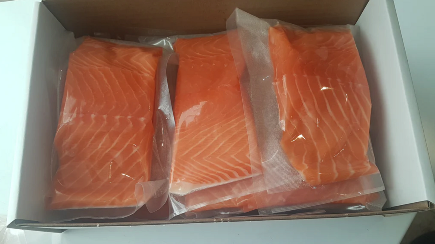 10 lbs Case - 6 oz Salmon, IVP Fish