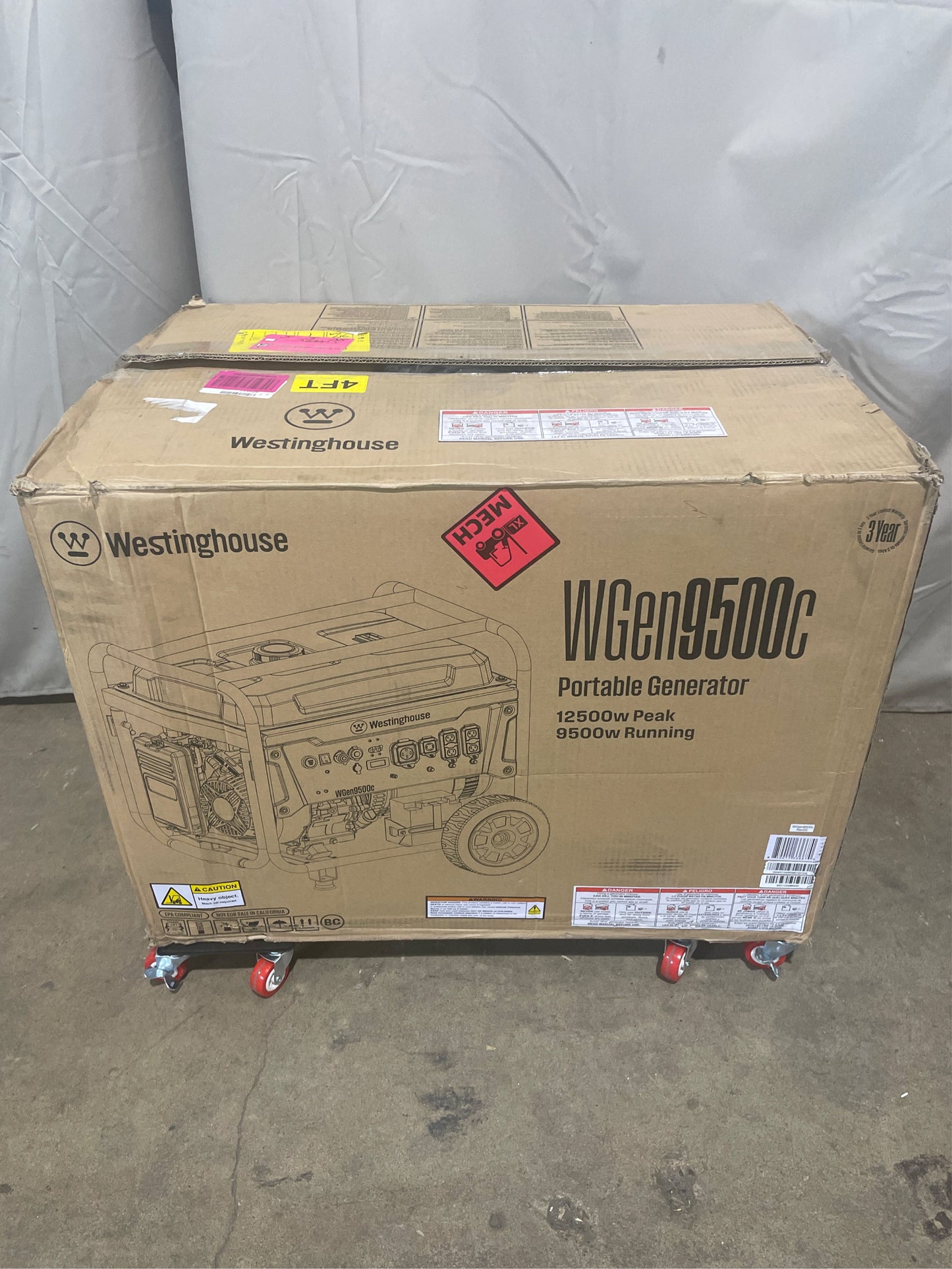 12,500/9,500W Gas Generator with Remote Start