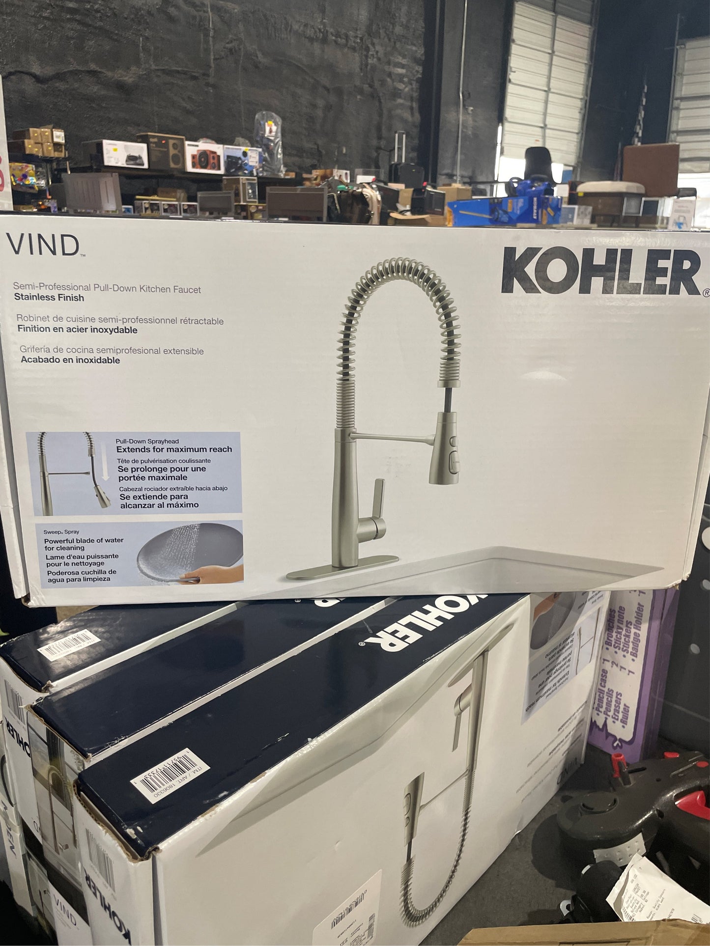 Kohler Vind Semi-Pro Pull-Down Faucet