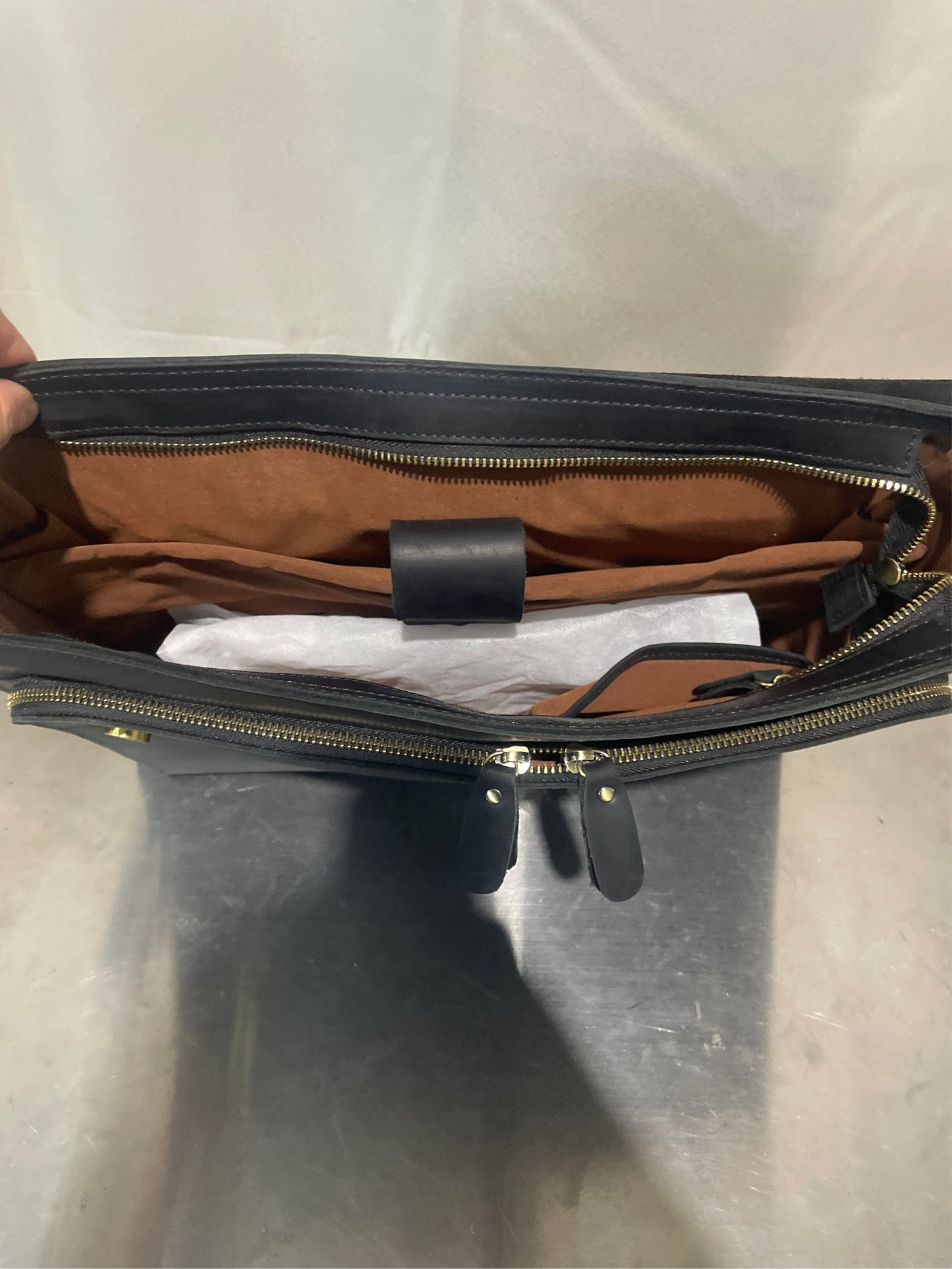 Leathario Leather Laptop & Messenger Bag