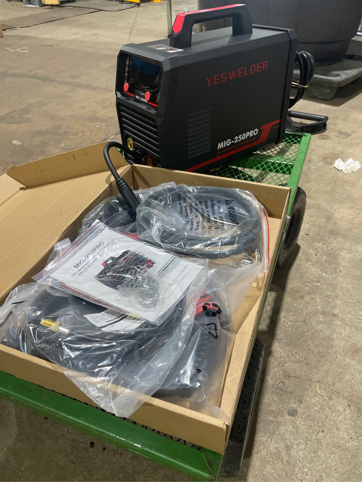 YESWELDER MIG-250 PRO Welder, 250Amp 220V