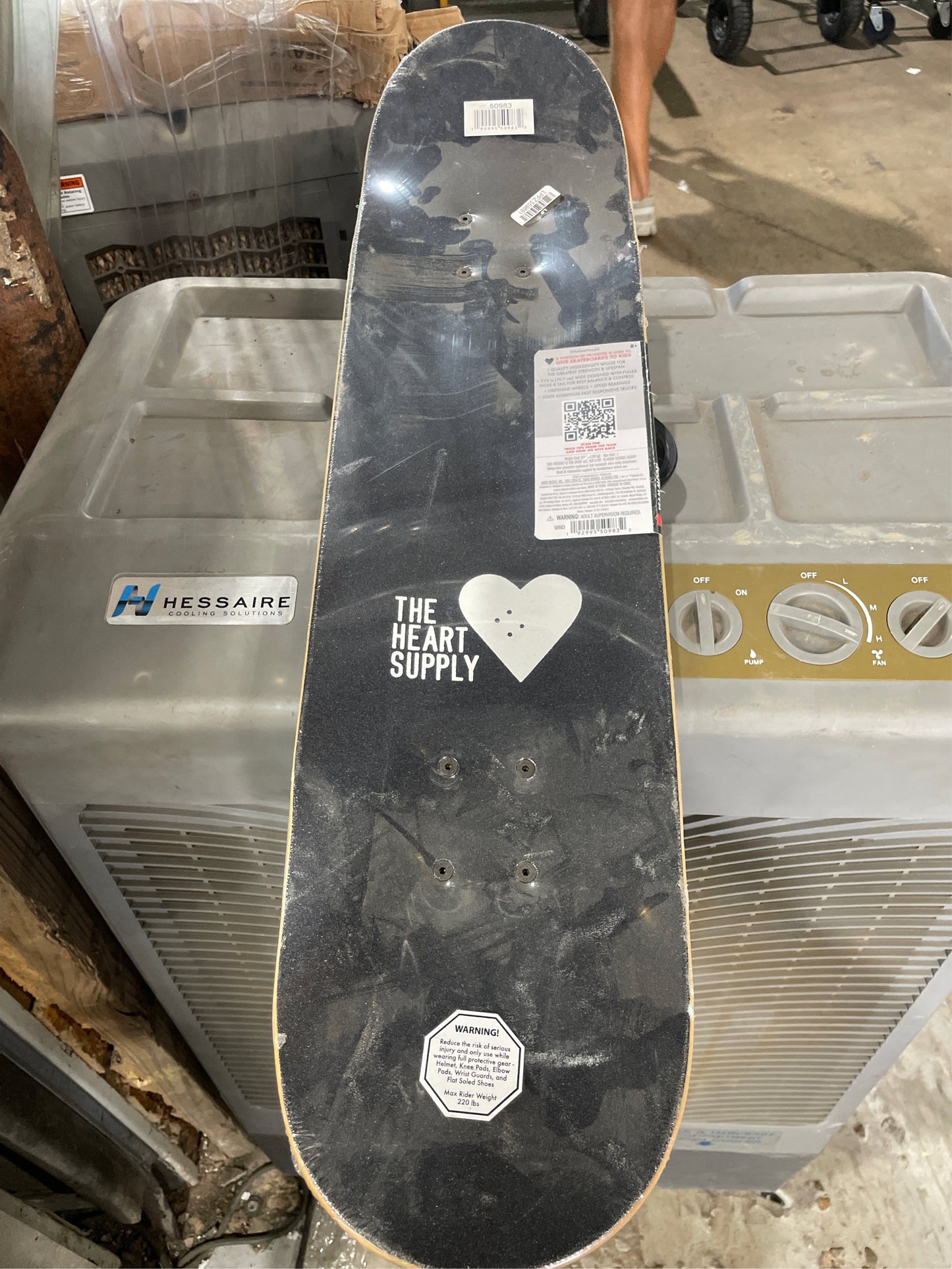 The Heart Supply Skateboard – Bright Blue