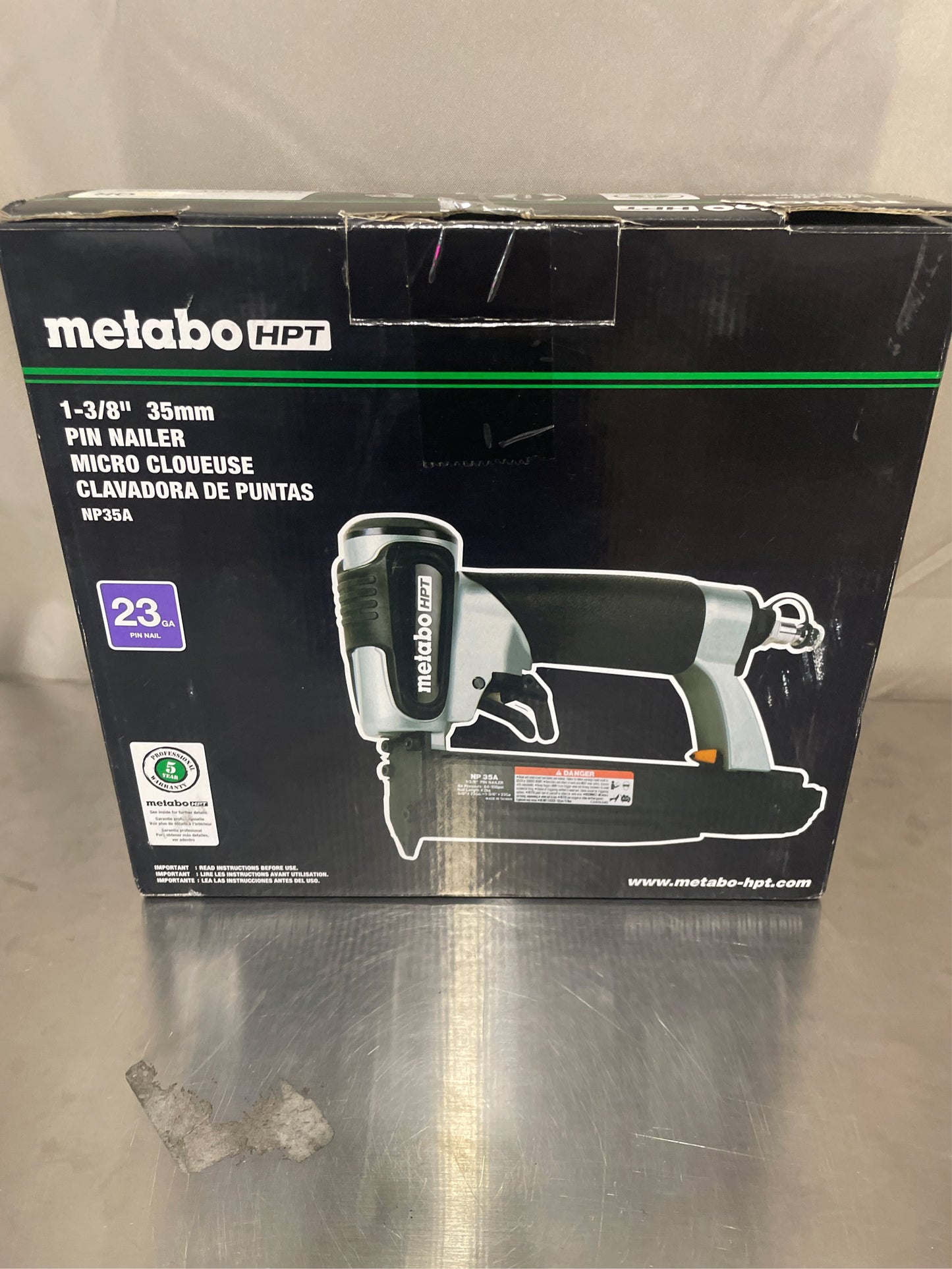 Metabo HPT 23 Ga. Nailer Kit