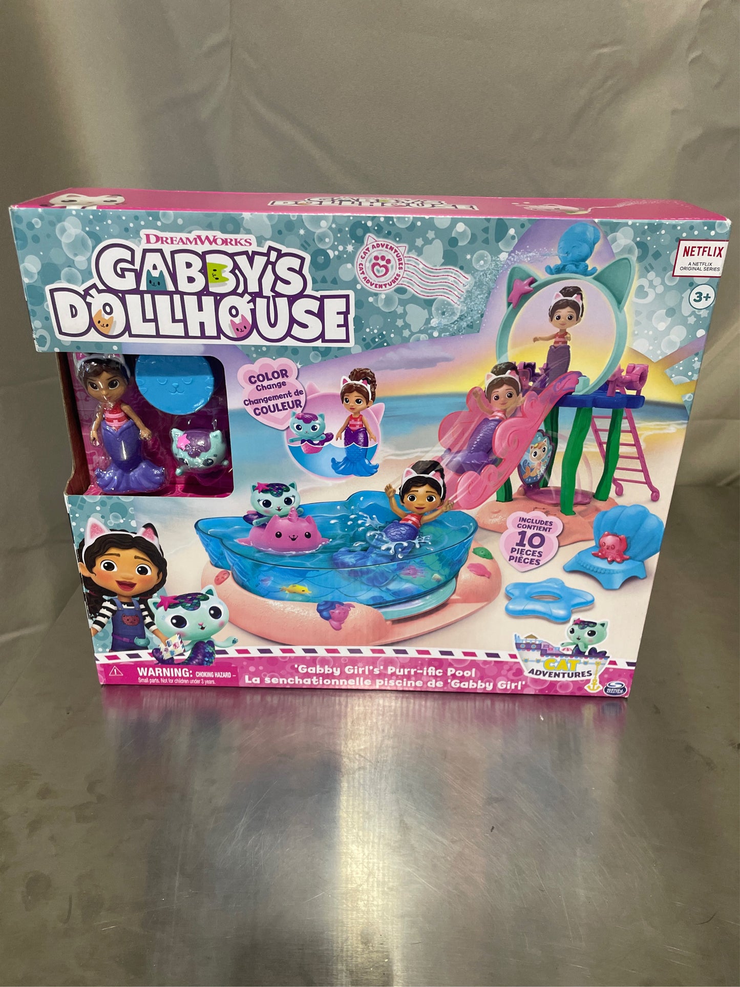 Gabby's Dollhouse Pool Playset