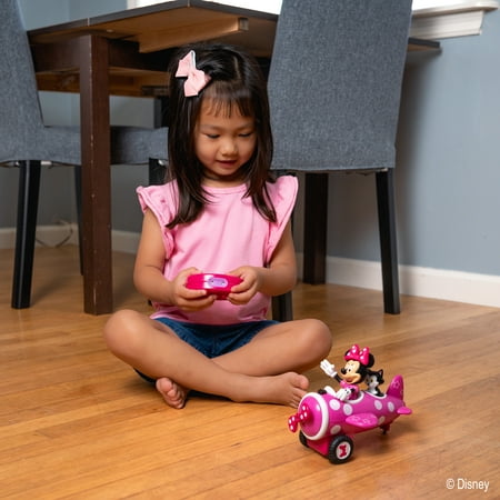 Jada Toys Disney Jr. Minnie Mouse RC Airplane