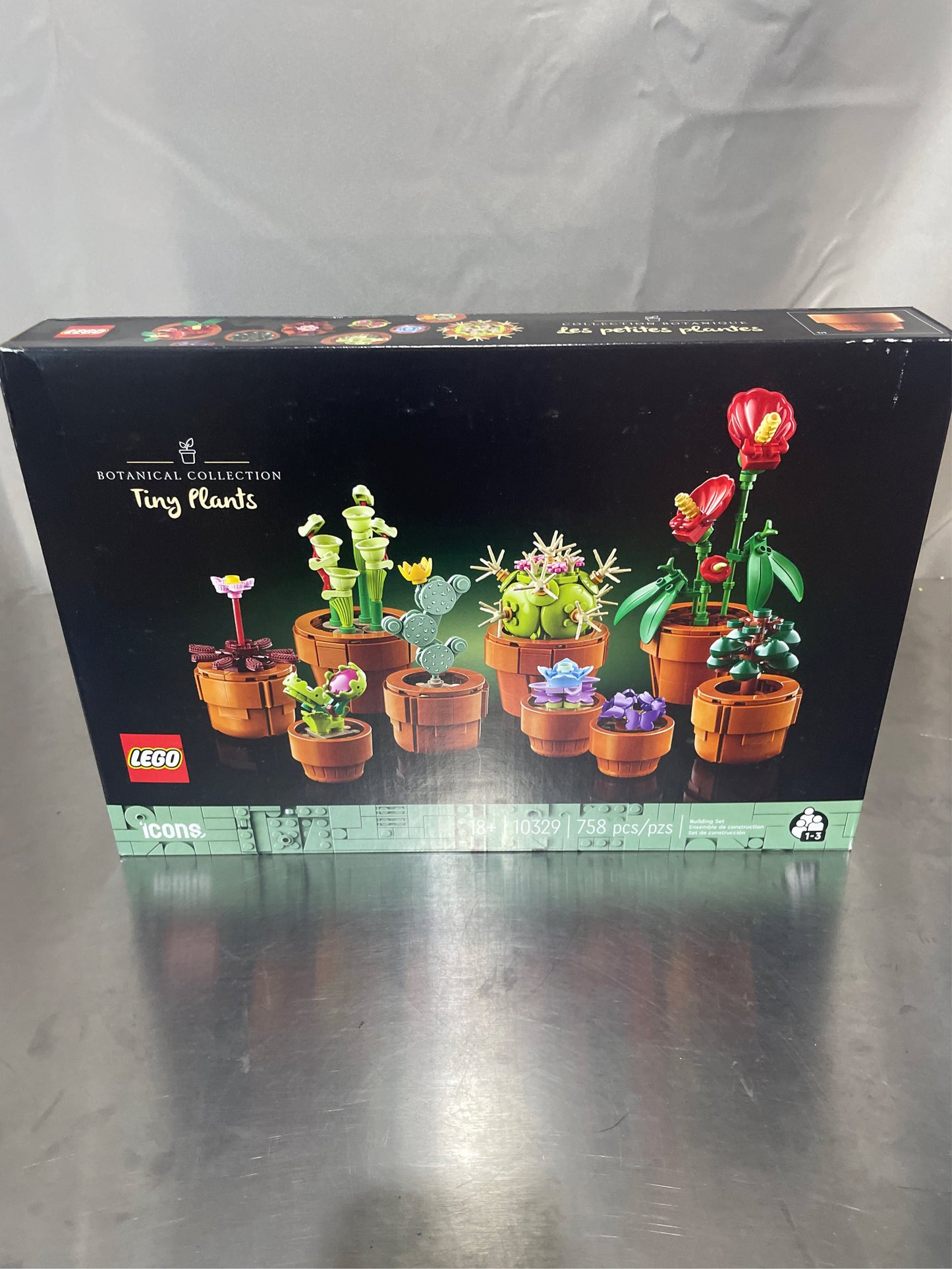 LEGO Icons Tiny Plants Build and Display Set