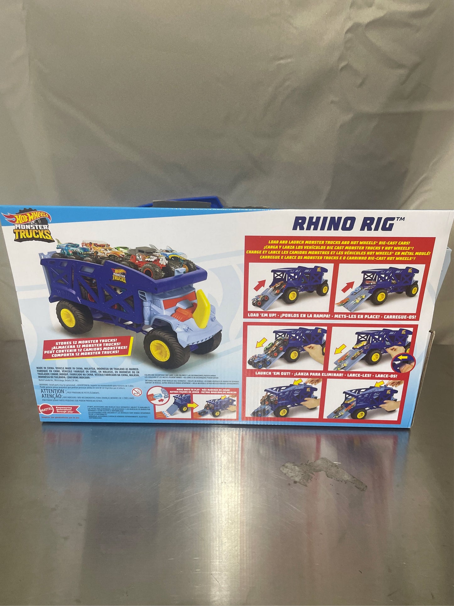 Hot Wheels Monster Mover Rhino Hauler