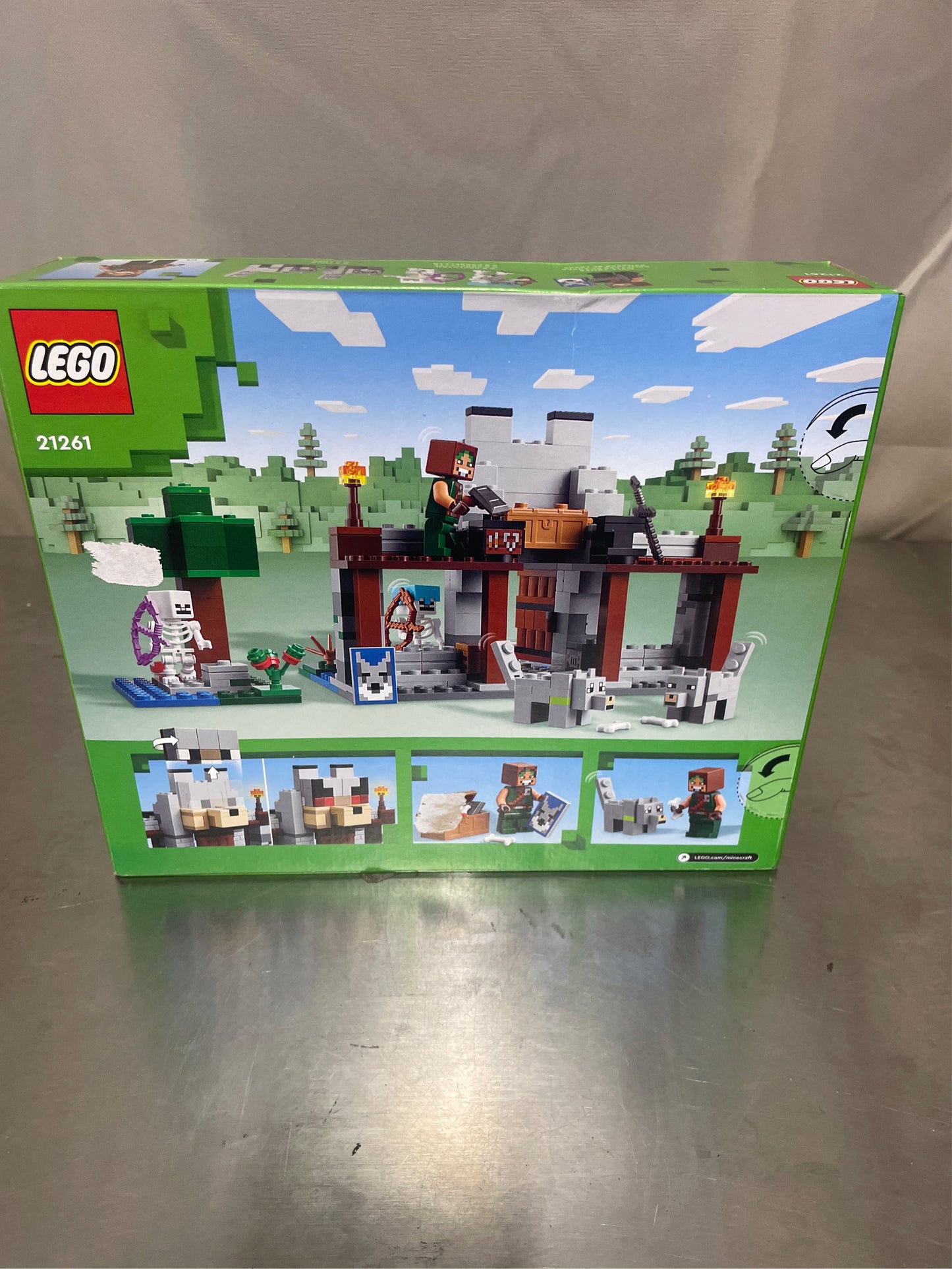 LEGO Minecraft Wolf Stronghold 21261 (312 pcs)
