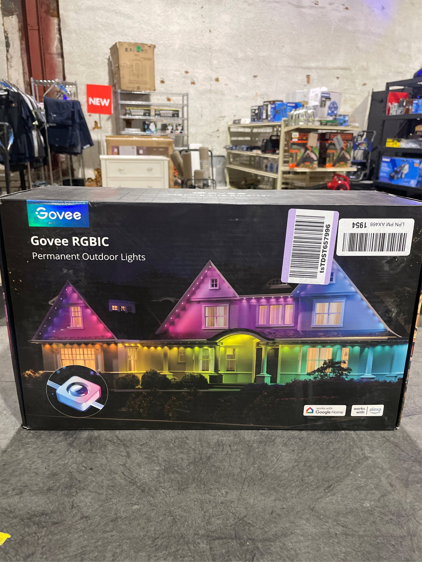 Govee Smart RGBIC Outdoor Lights, 150ft