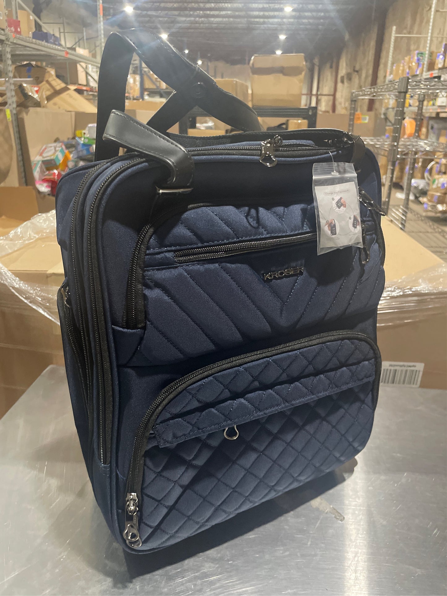 16-inch Underseater Overnight Suitcase, Navy