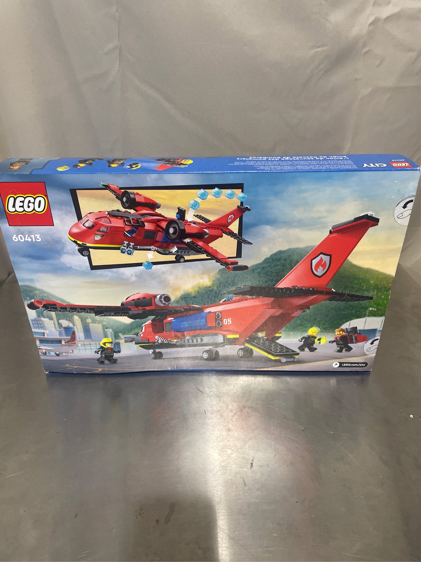 LEGO City Fire Rescue Plane Set 478 Pieces